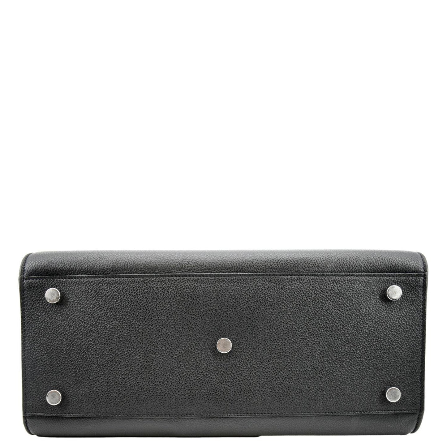 YVES SAINT LAURENT Sac de Jour Leather Satchel Shoulder Bag Black