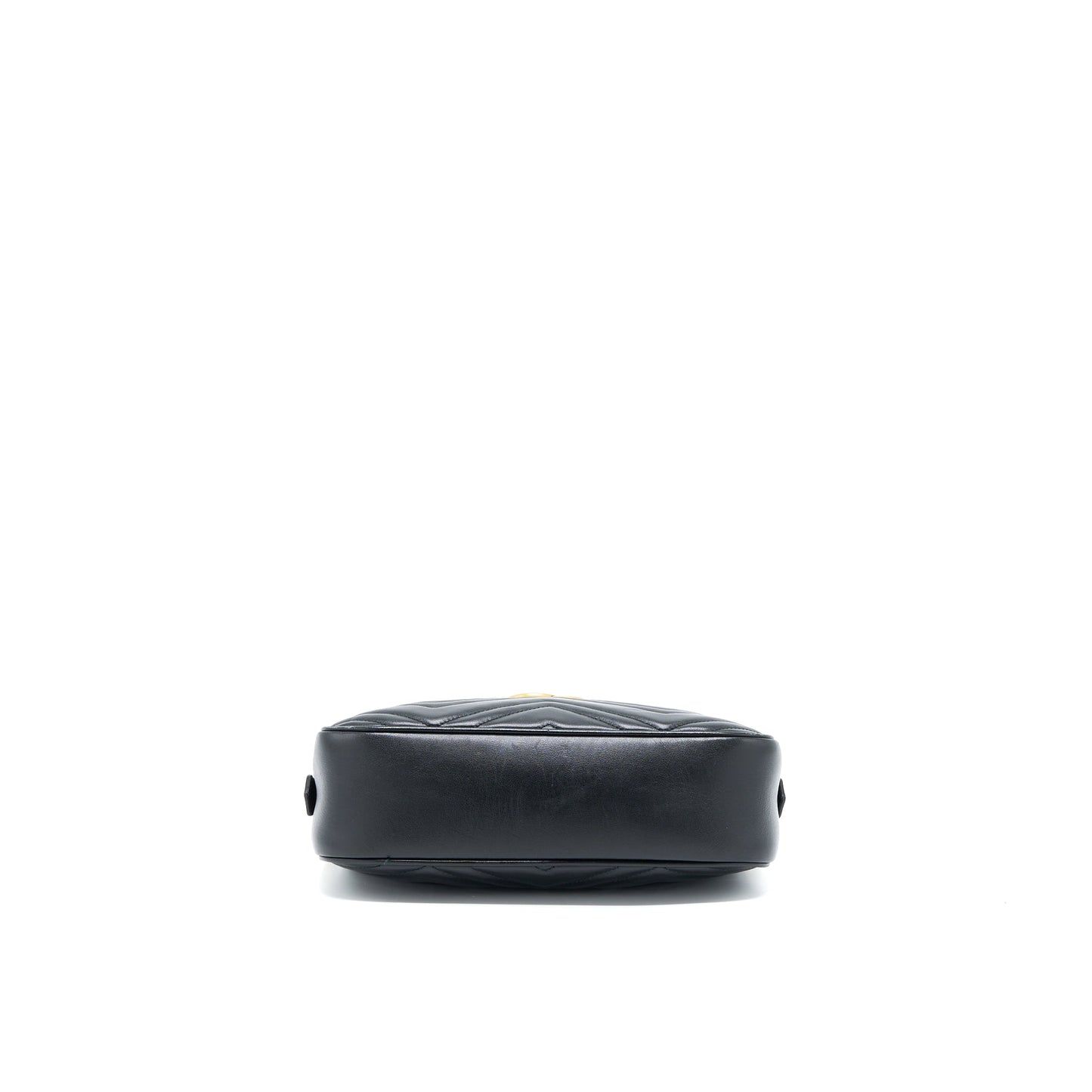 Gucci Small Marmont Matelasse Calfskin Black