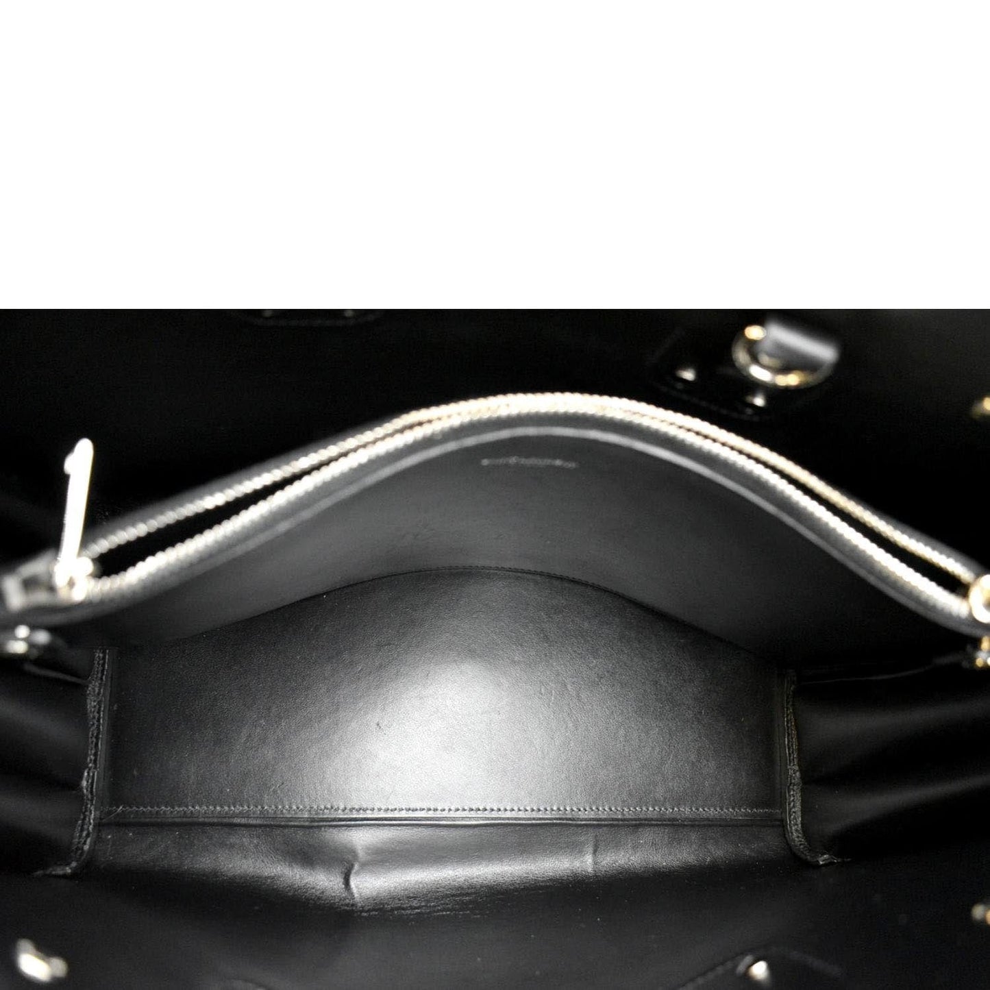 YVES SAINT LAURENT Sac de Jour Leather Satchel Shoulder Bag Black