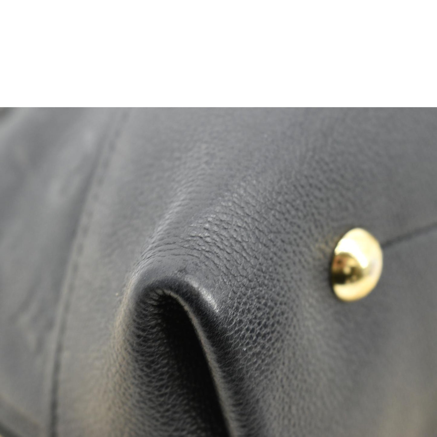 LOUIS VUITTON Neo Alma PM Monogram Empreinte Shoulder Bag Black