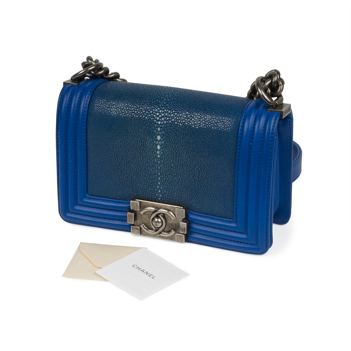 Chanel Small Boy Bag Stingray