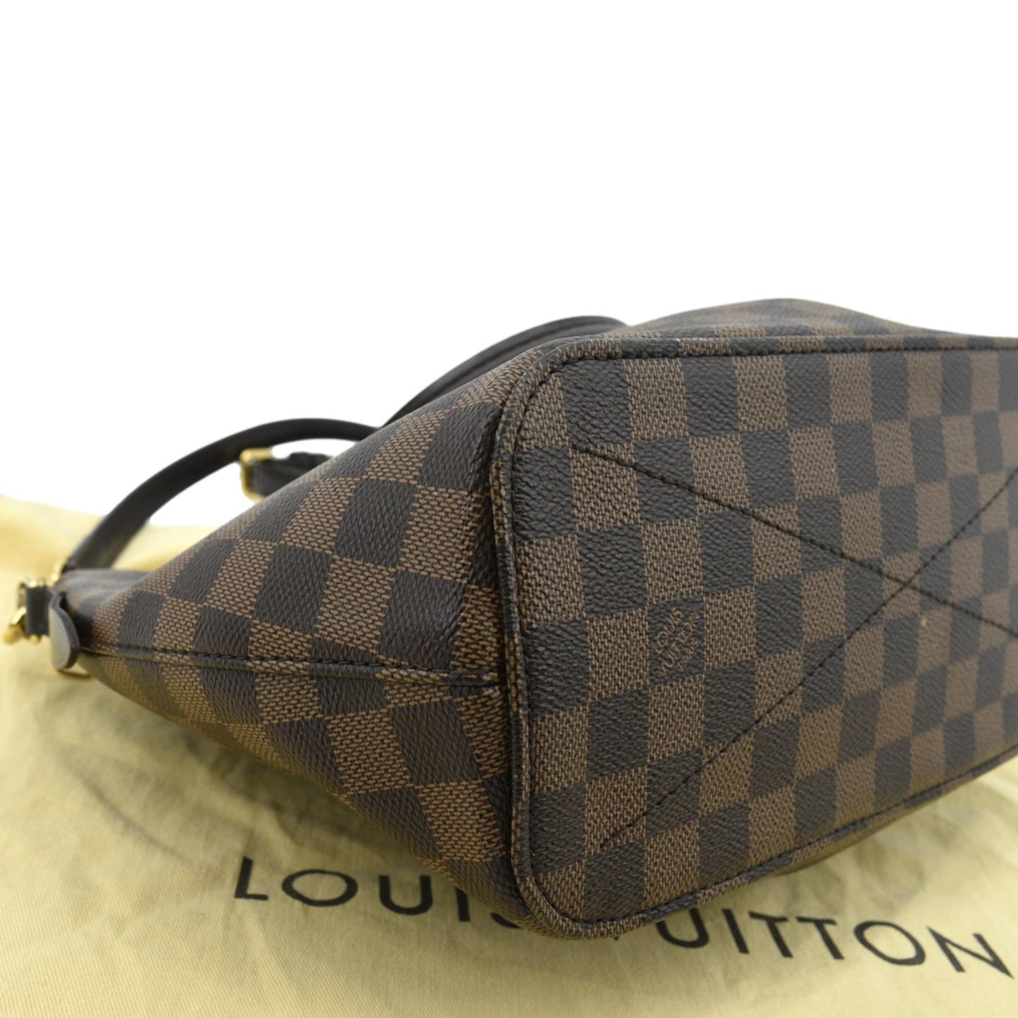 LOUIS VUITTON Siena PM Damier Ebene Shoulder Bag Brown