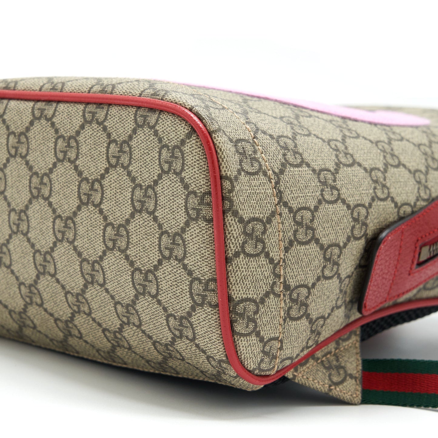 Gucci Cat Print GG Supreme Backpack Pink/Red/Multicolour