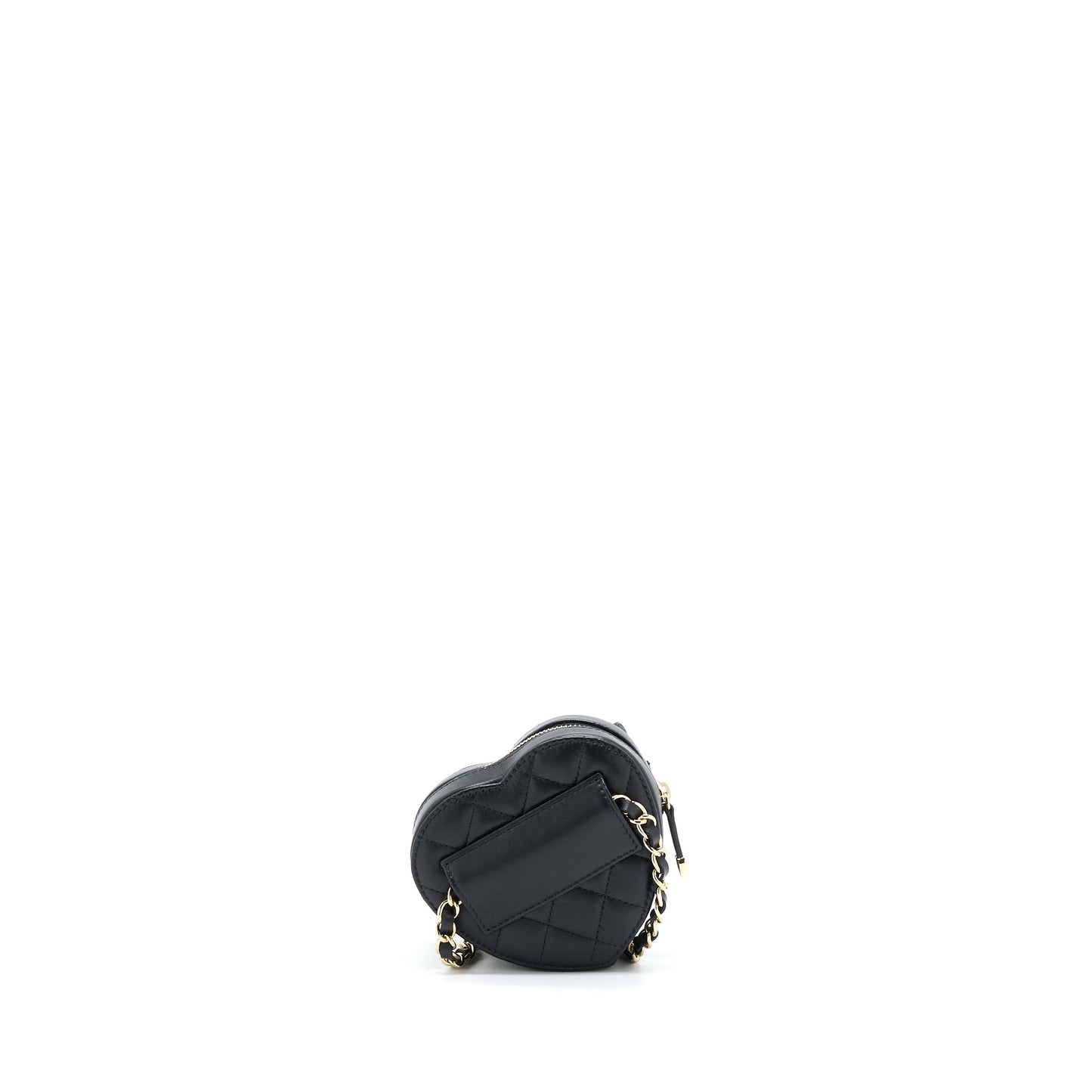 Chanel 22S Heart Belt Bag Lambskin Black L