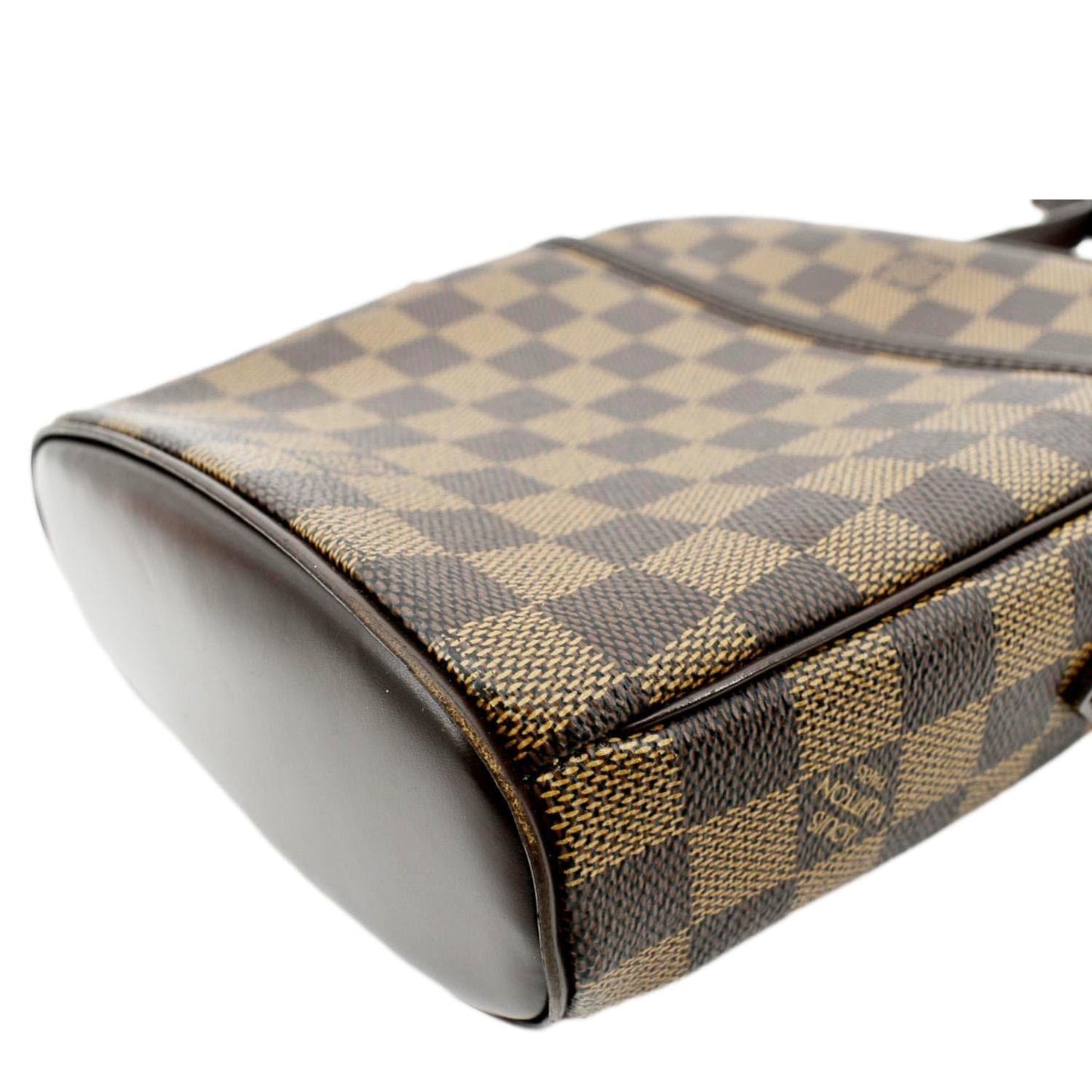 LOUIS VUITTON Ipanema GM Damier Ebene Crossbody Bag Brown