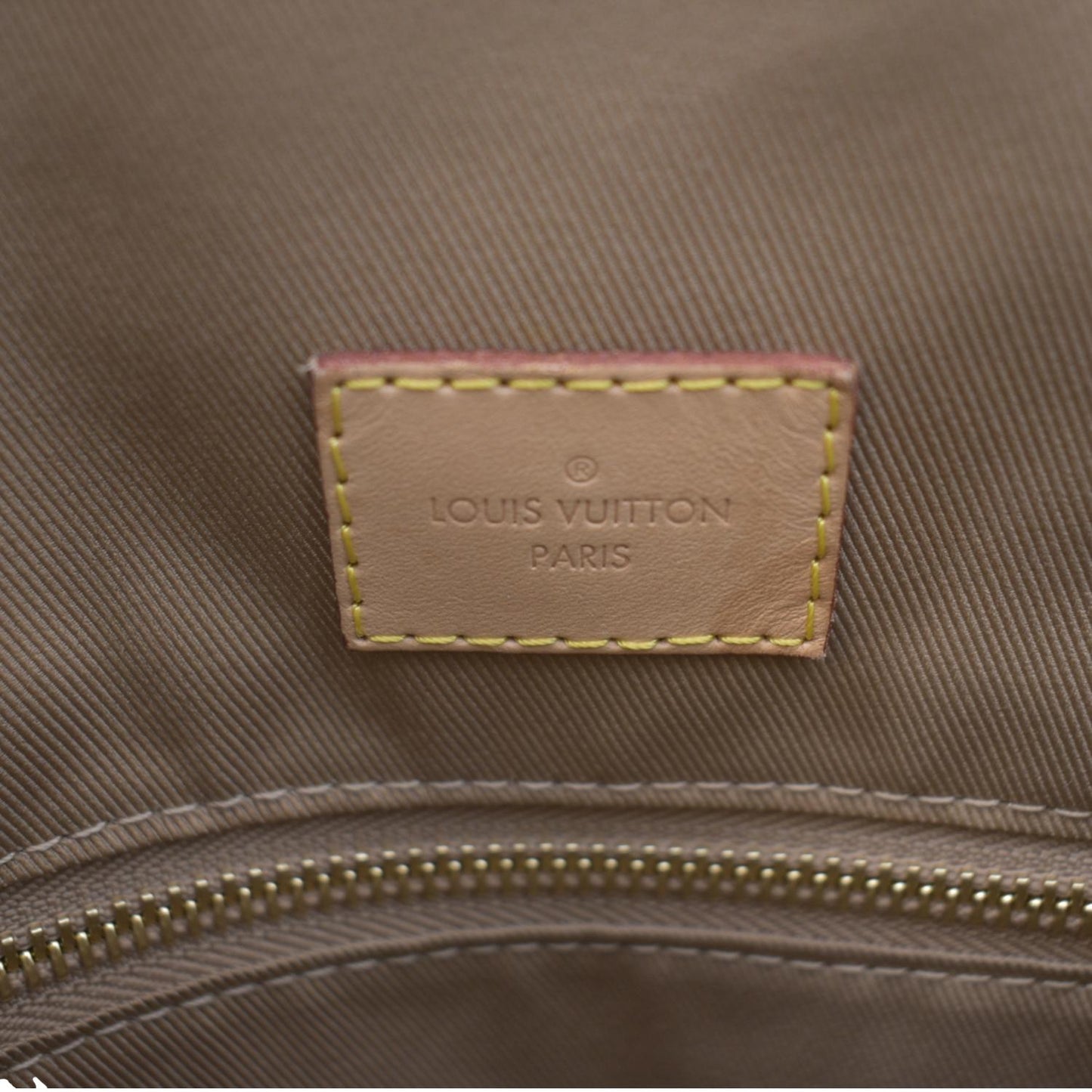 LOUIS VUITTON Graceful PM Monogram Canvas Hobo Bag Brown
