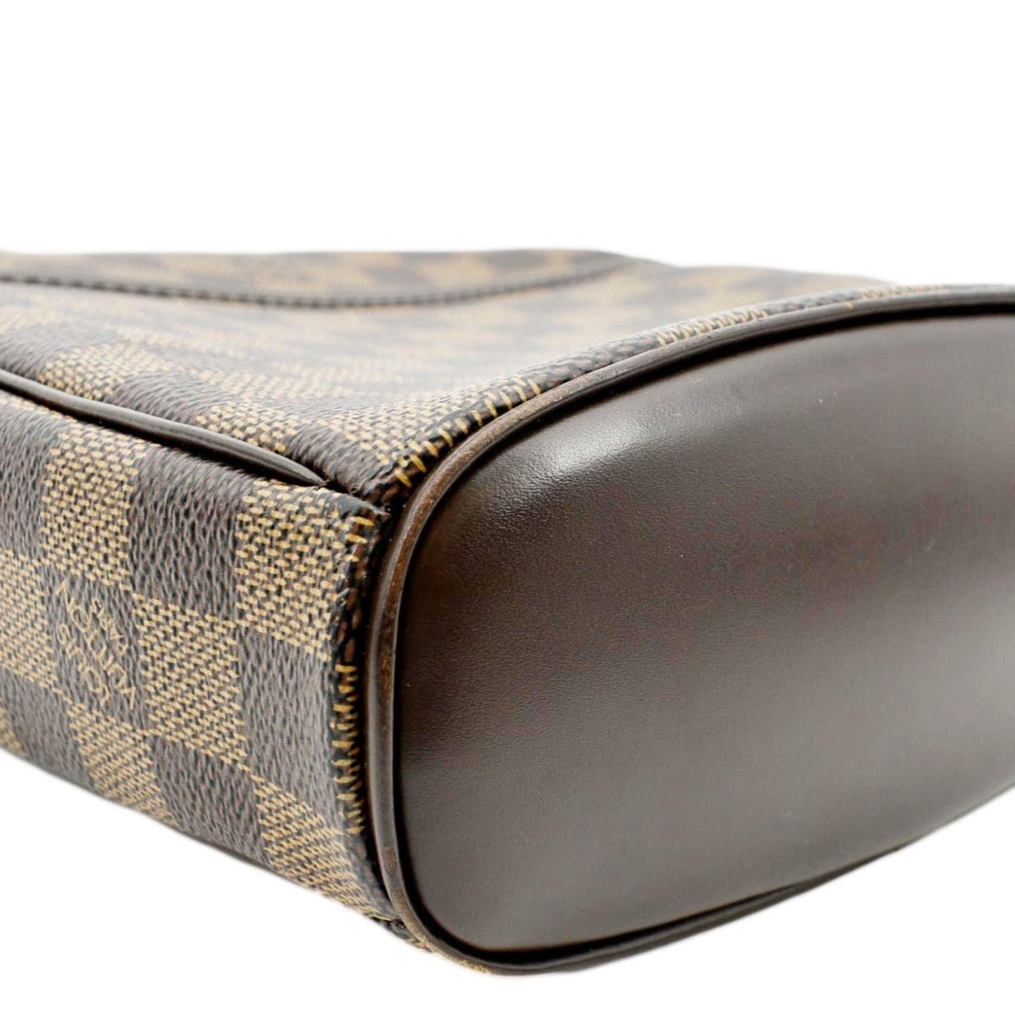 LOUIS VUITTON Ipanema GM Damier Ebene Crossbody Bag Brown