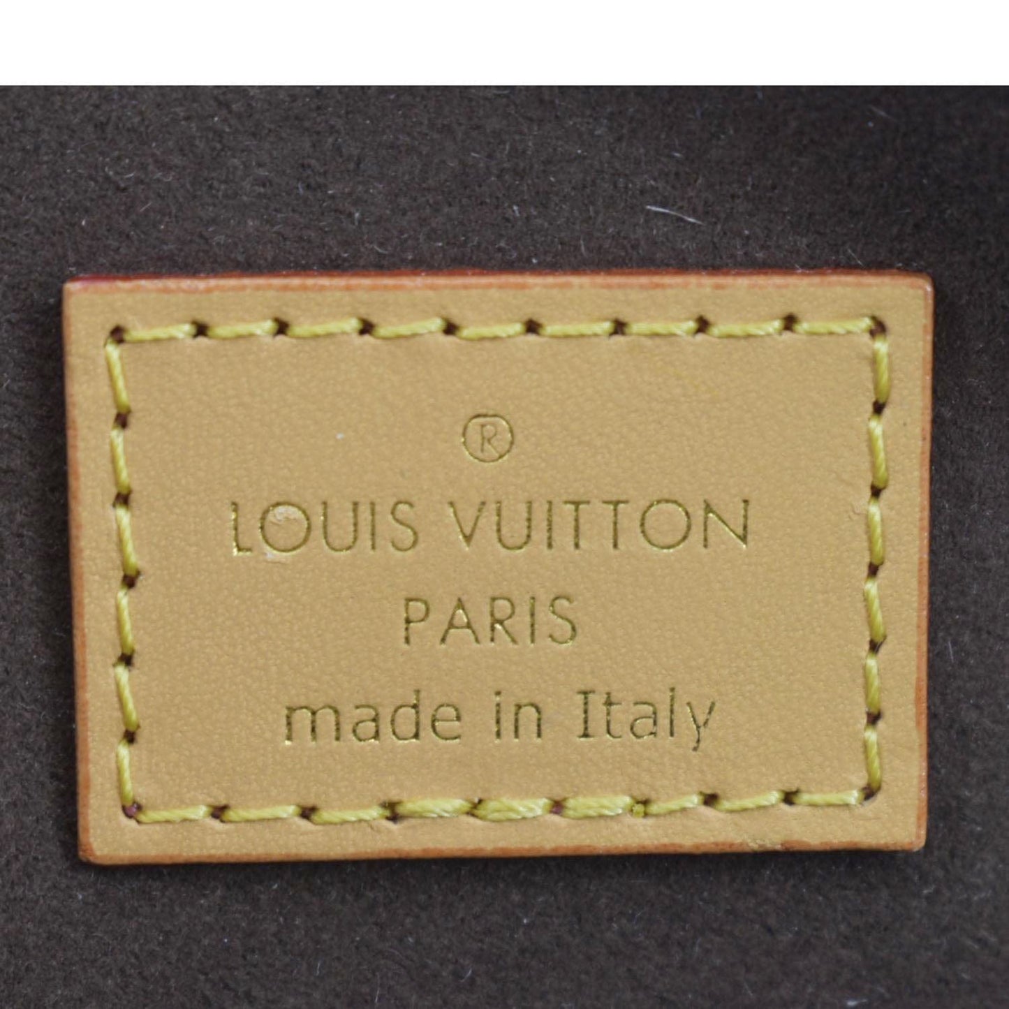 LOUIS VUITTON Mini Monogram Canvas Bumbag Brown