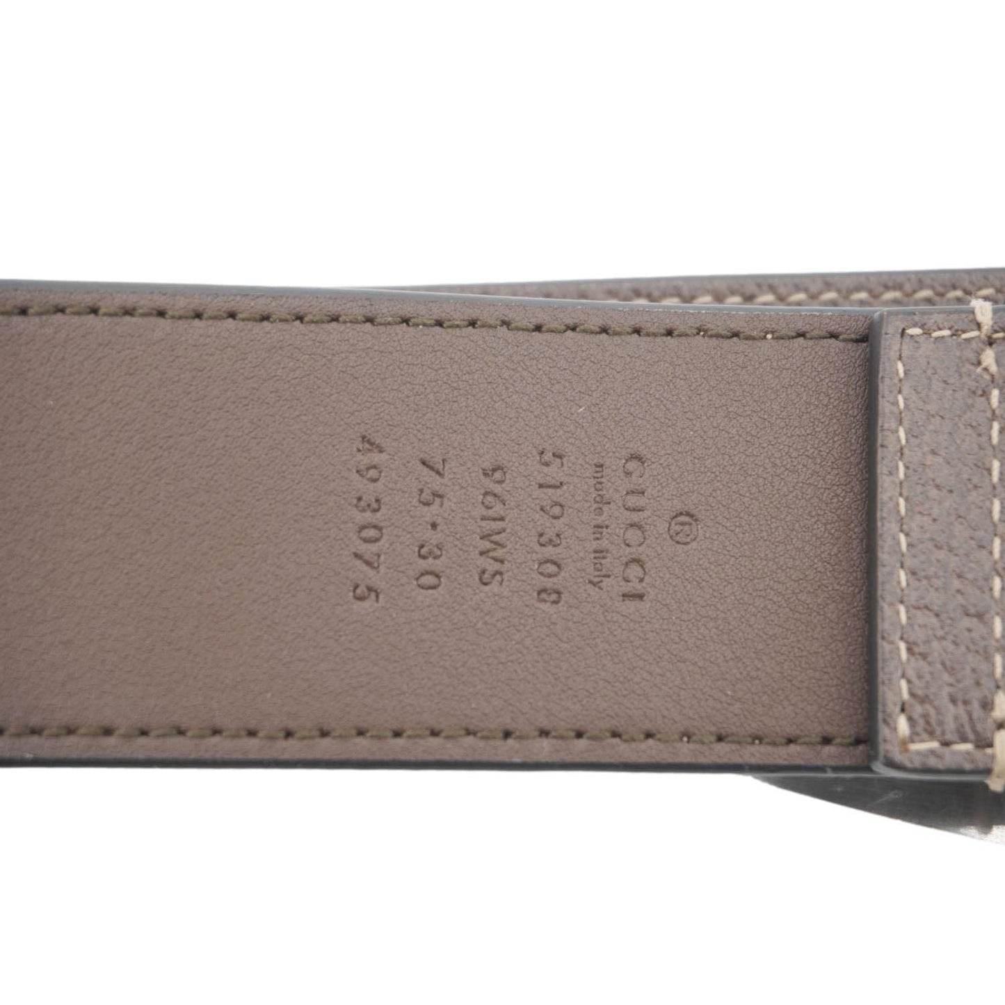 GUCCI Web Ophidia GG Supreme Canvas Belt Bag Beige 519308