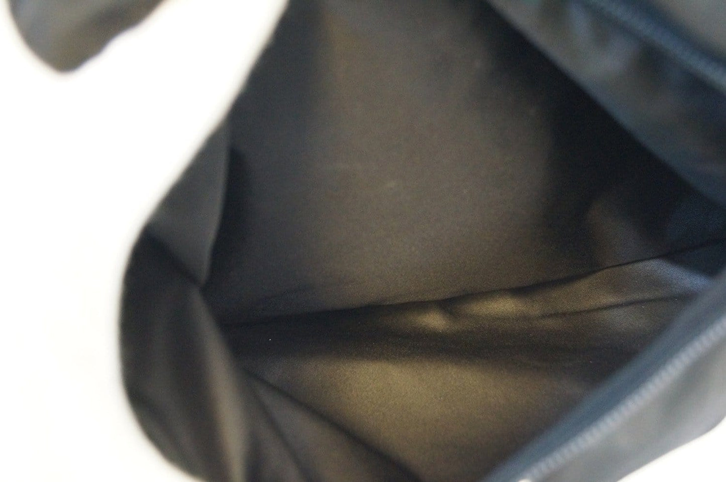 Prada Nylon Black Tote Shoulder Bag Vintage