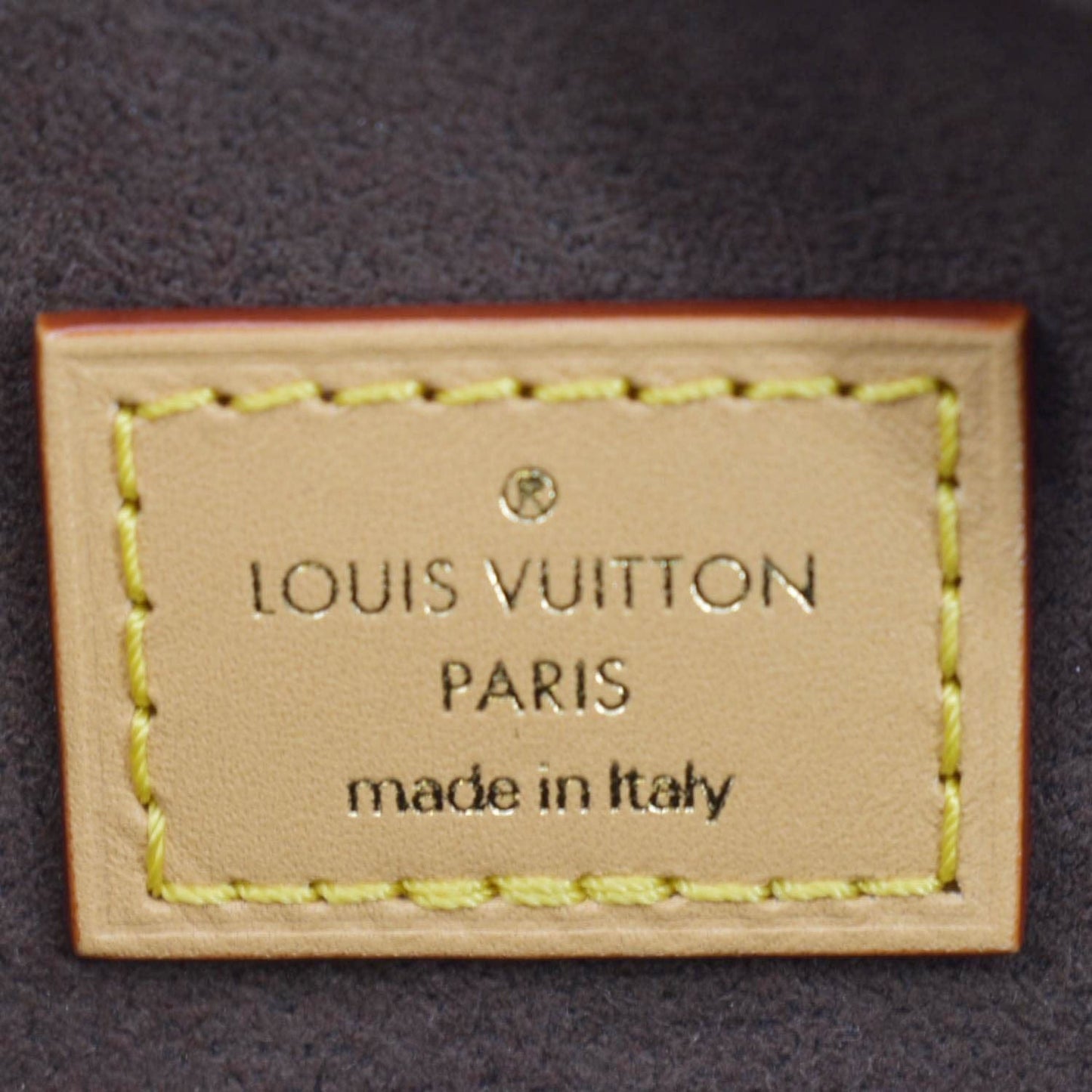 LOUIS VUITTON Mini Monogram Canvas Bumbag Brown