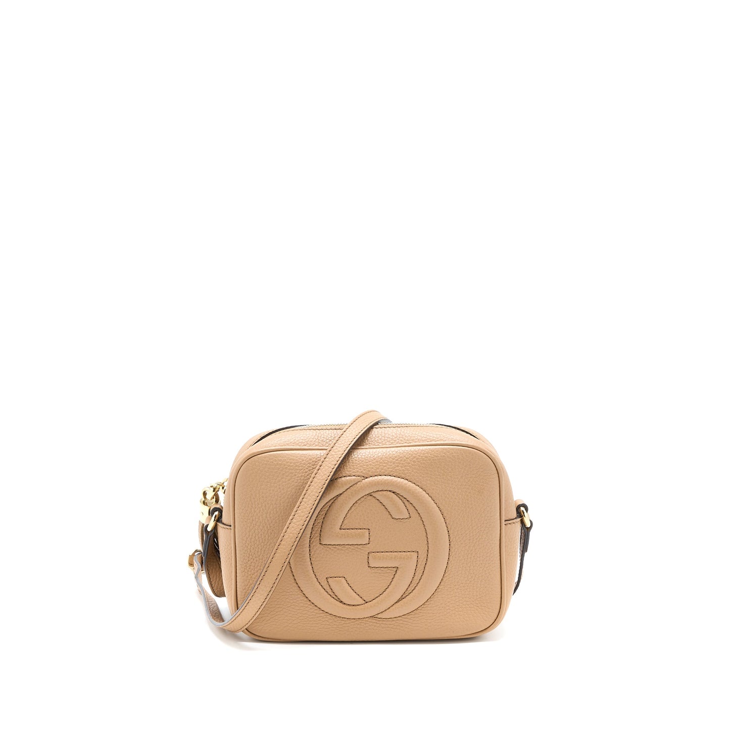 Gucci Soho Disco Bag Calfksin Dark Beige