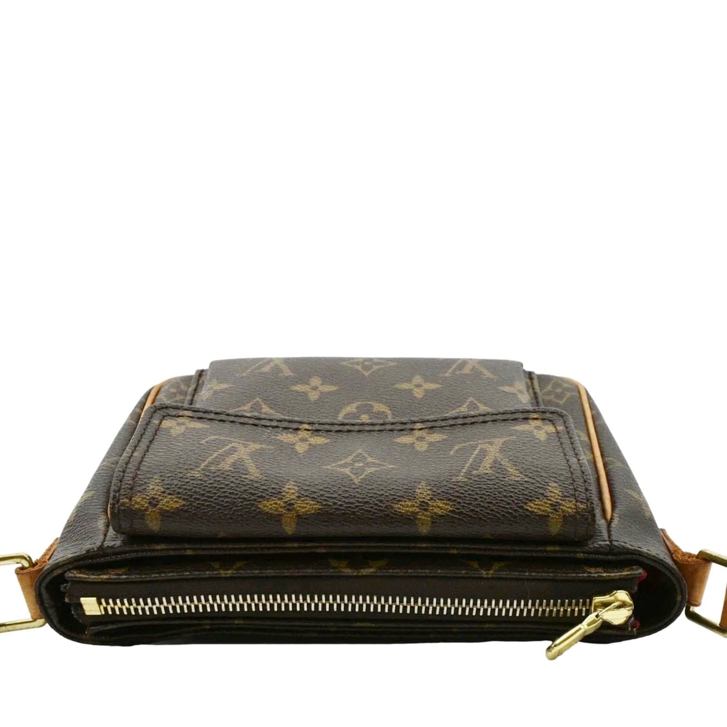 LOUIS VUITTON Viva Cite PM Monogram Canvas Shoulder Bag Brown
