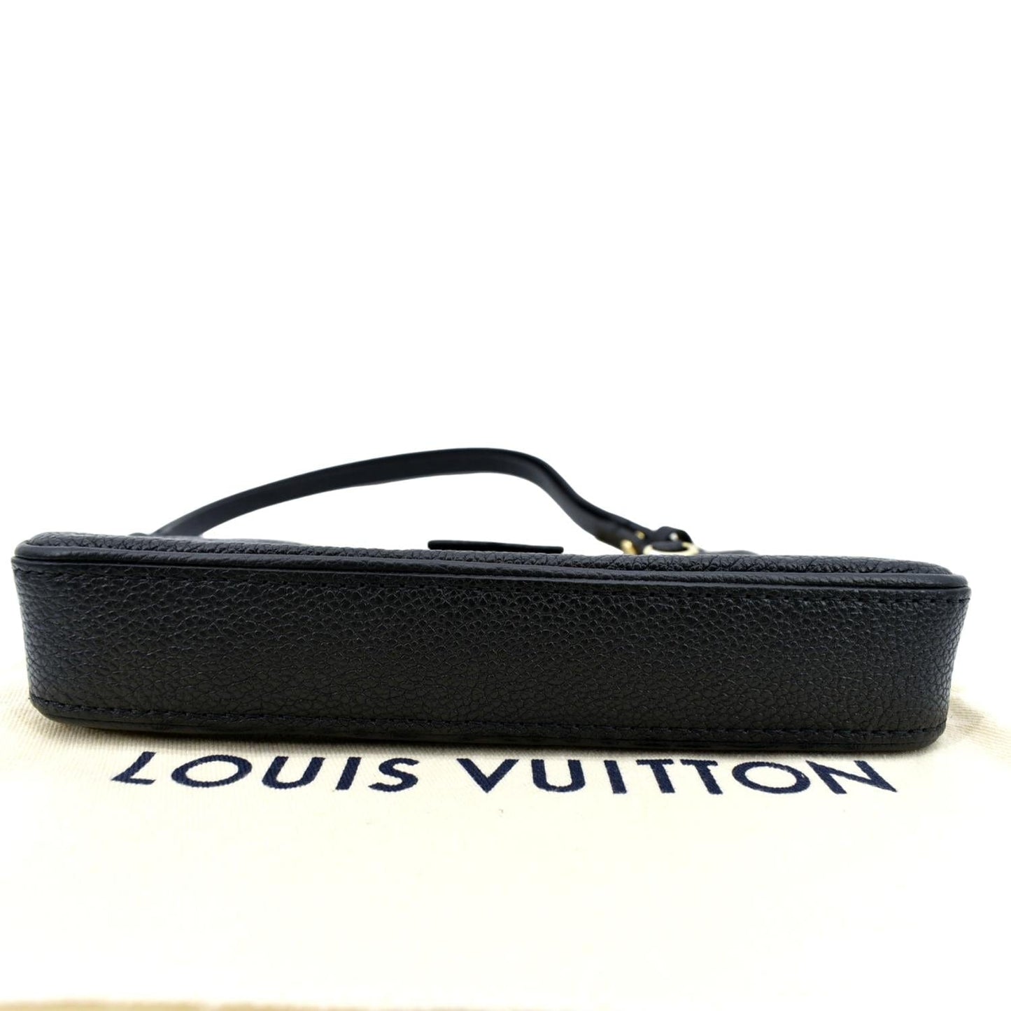 LOUIS VUITTON Easy Pouch on Strap Monogram Empreinte Shoulder Bag Black