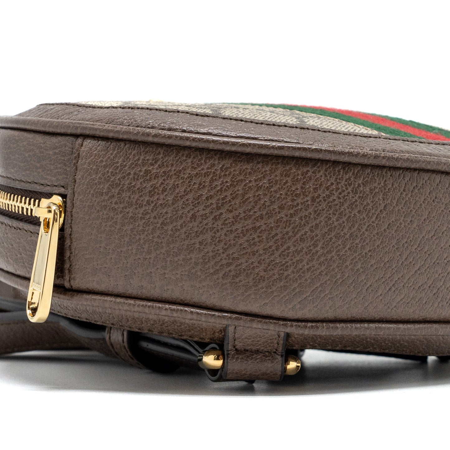 Gucci round Ophidia backpack gg supreme canvas