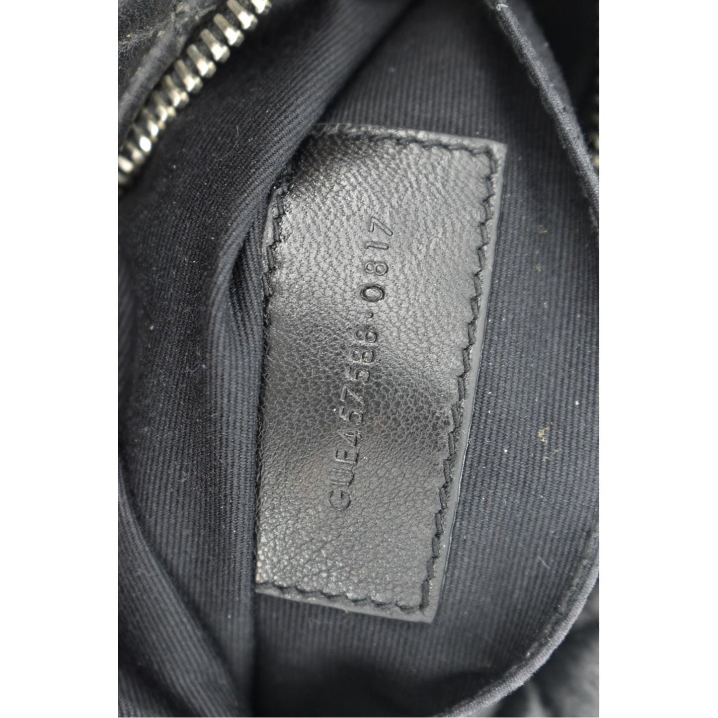 YVES SAINT LAURENT Y Mini Quilted Calfskin Leather Camera Bag Black