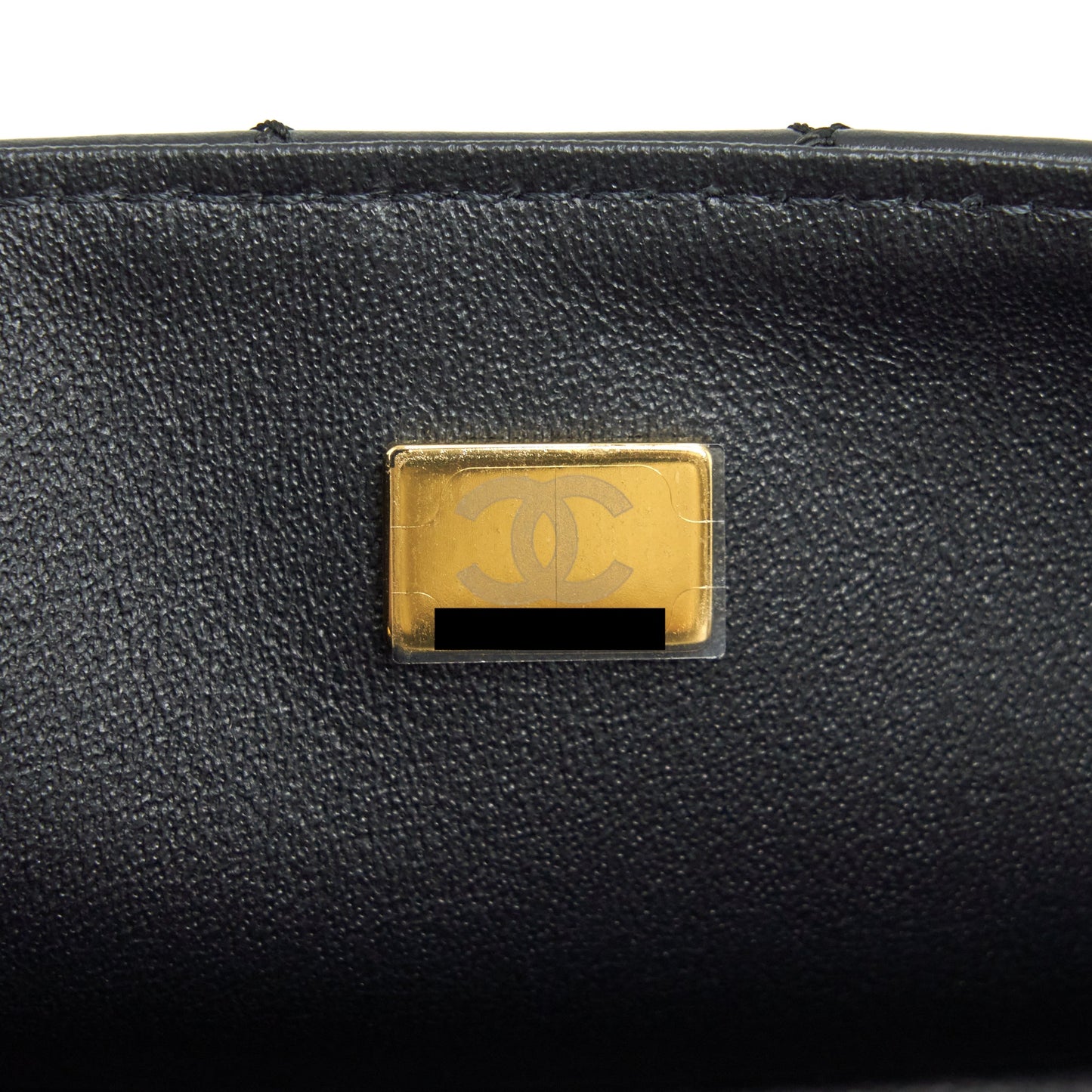 Chanel Mini 2.55 Reissue Flap Bag Aged Calfskin Black Brushed