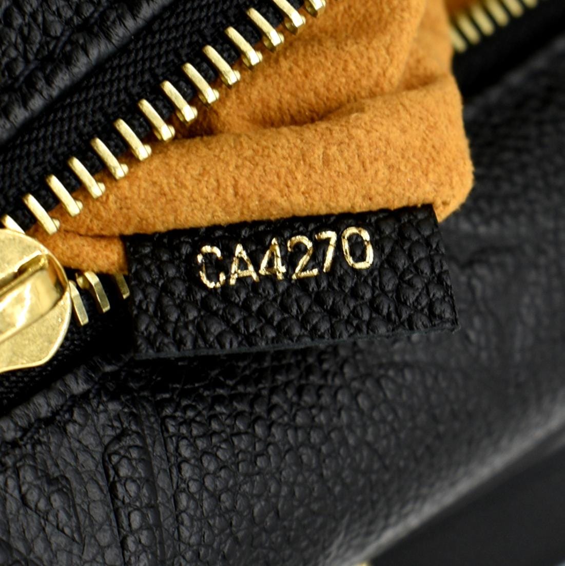 LOUIS VUITTON Monogram Empreinte Bumbag Black