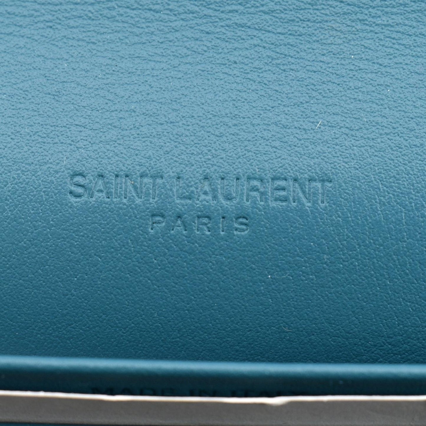 YVES SAINT LAURENT Floral Print Leather Shoulder Bag Multicolor