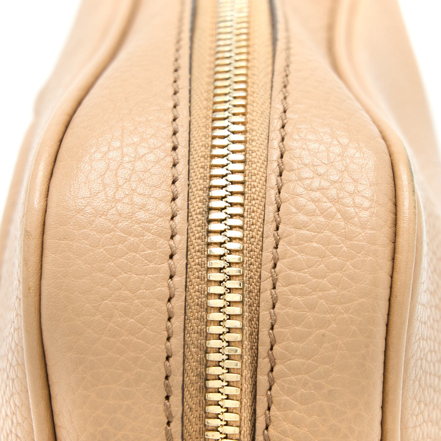 Gucci Soho Disco Bag Calfksin Dark Beige