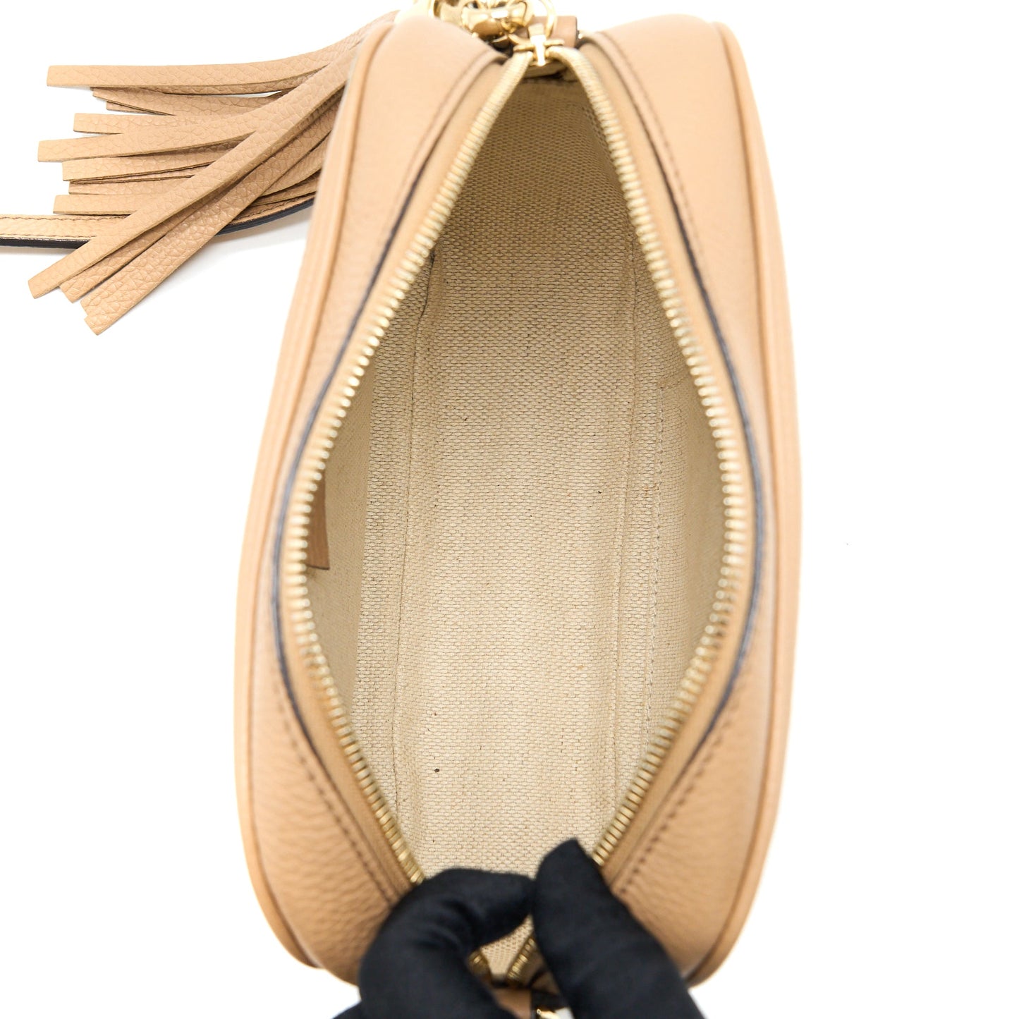 Gucci Soho Disco Bag Calfksin Dark Beige