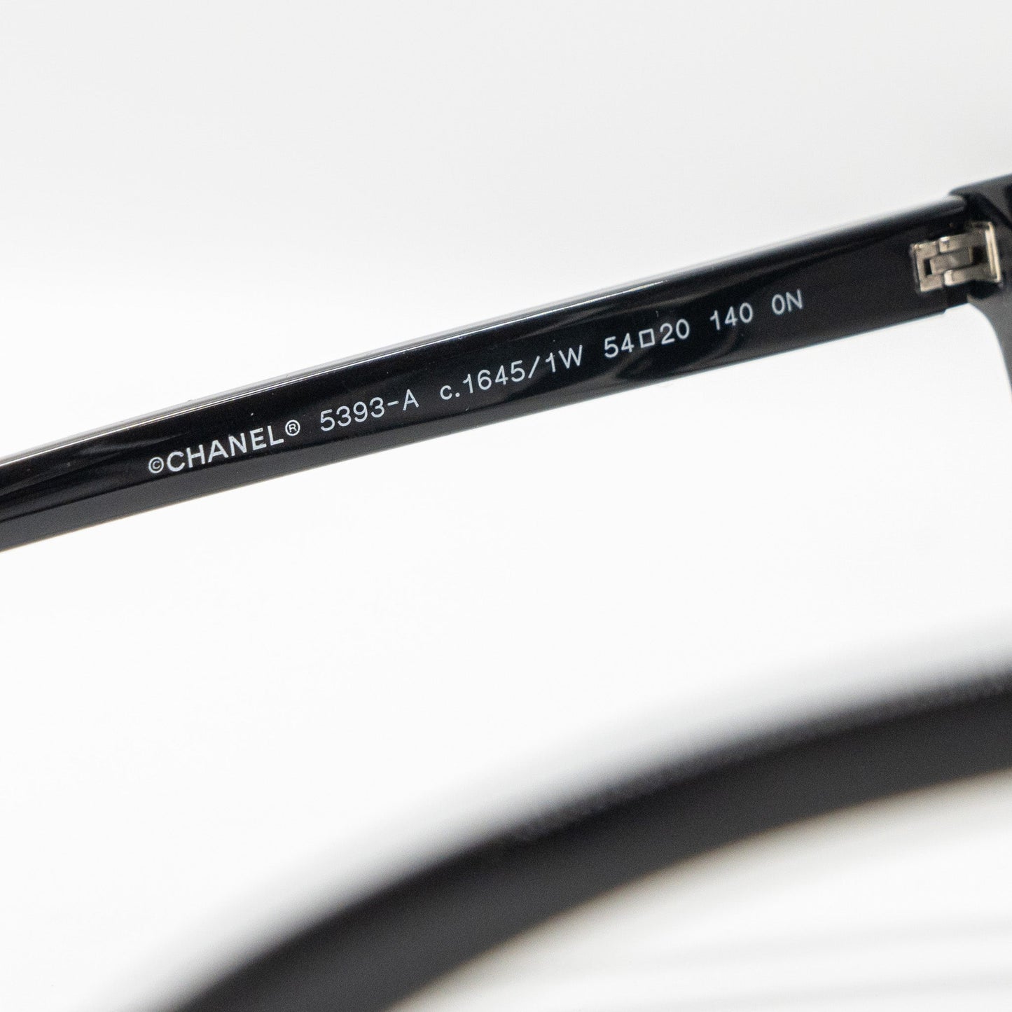 Chanel Magnetic Clip On Sunglasses Black/White