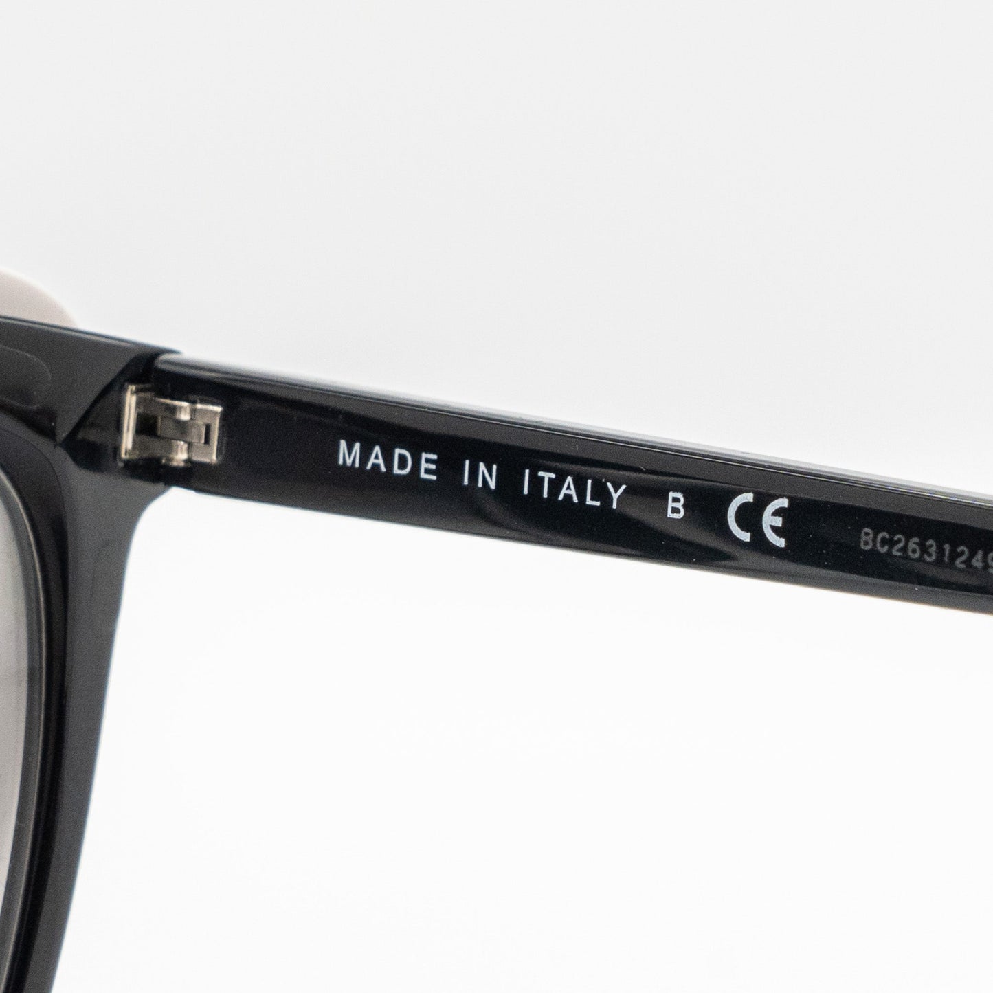 Chanel Magnetic Clip On Sunglasses Black/White