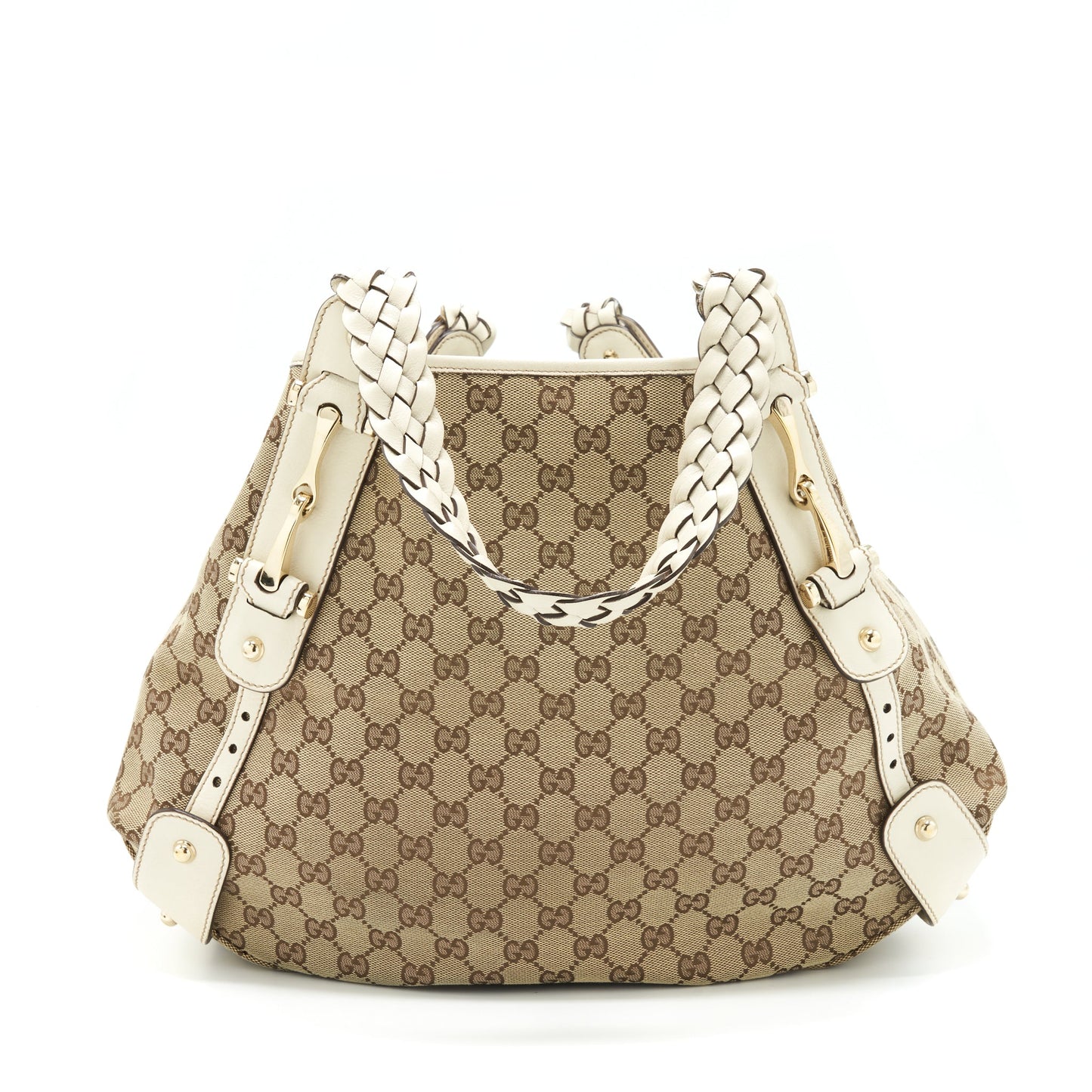 Gucci Tote Bag Canvas GG Supreme SHW