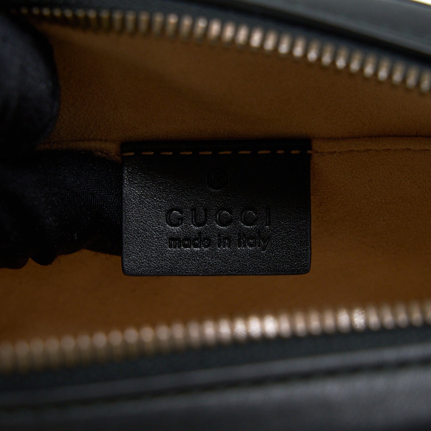 Gucci size95 Marmont Belt Bag Black