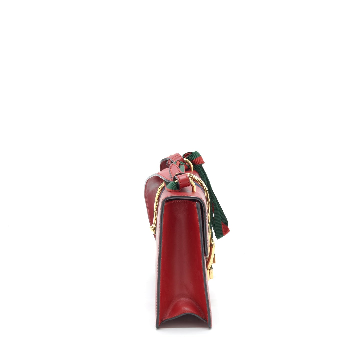 Gucci Small Sylvie Shoulder Bag Red