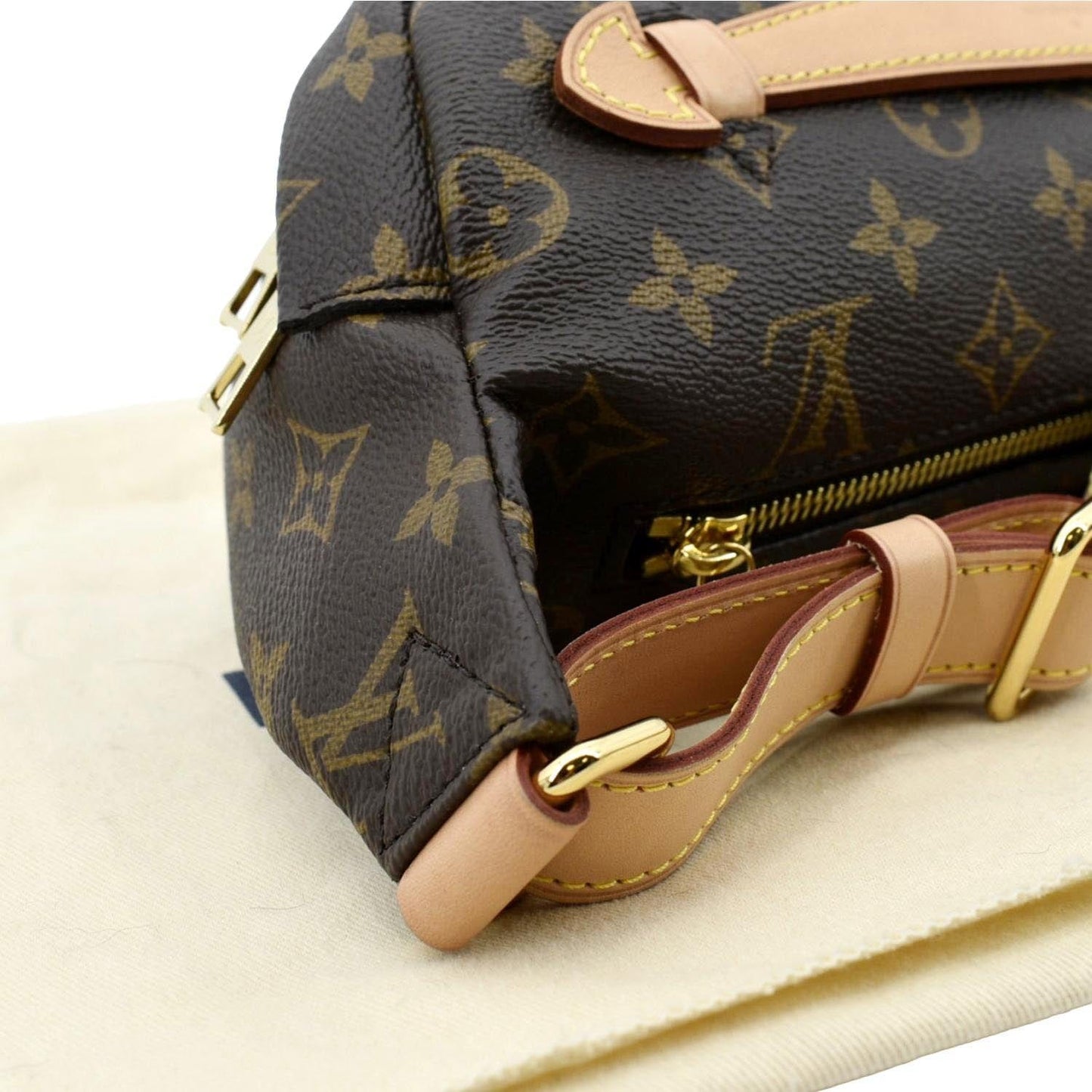 LOUIS VUITTON Monogram Canvas Bumbag Brown