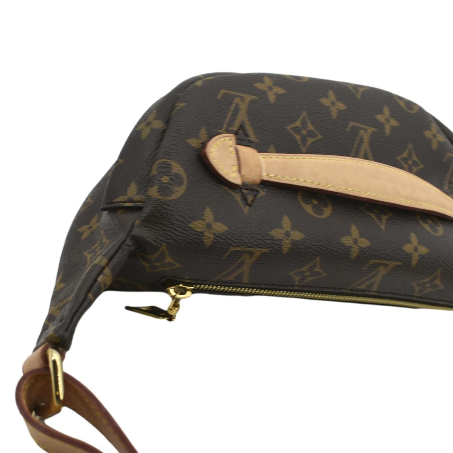 LOUIS VUITTON Monogram Canvas Bumbag Brown