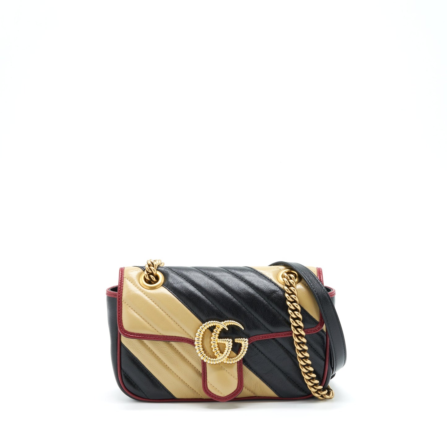 Gucci Mini GG Marmont Flap Bag Limited Edition Multicolor