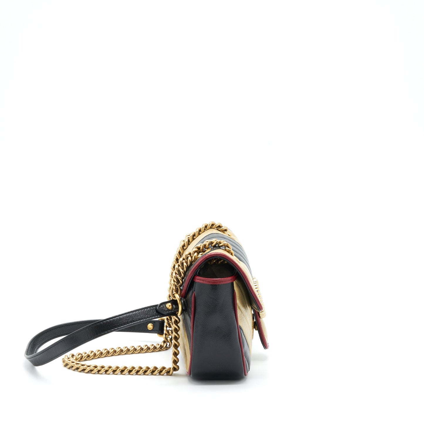 Gucci Mini GG Marmont Flap Bag Limited Edition Multicolor
