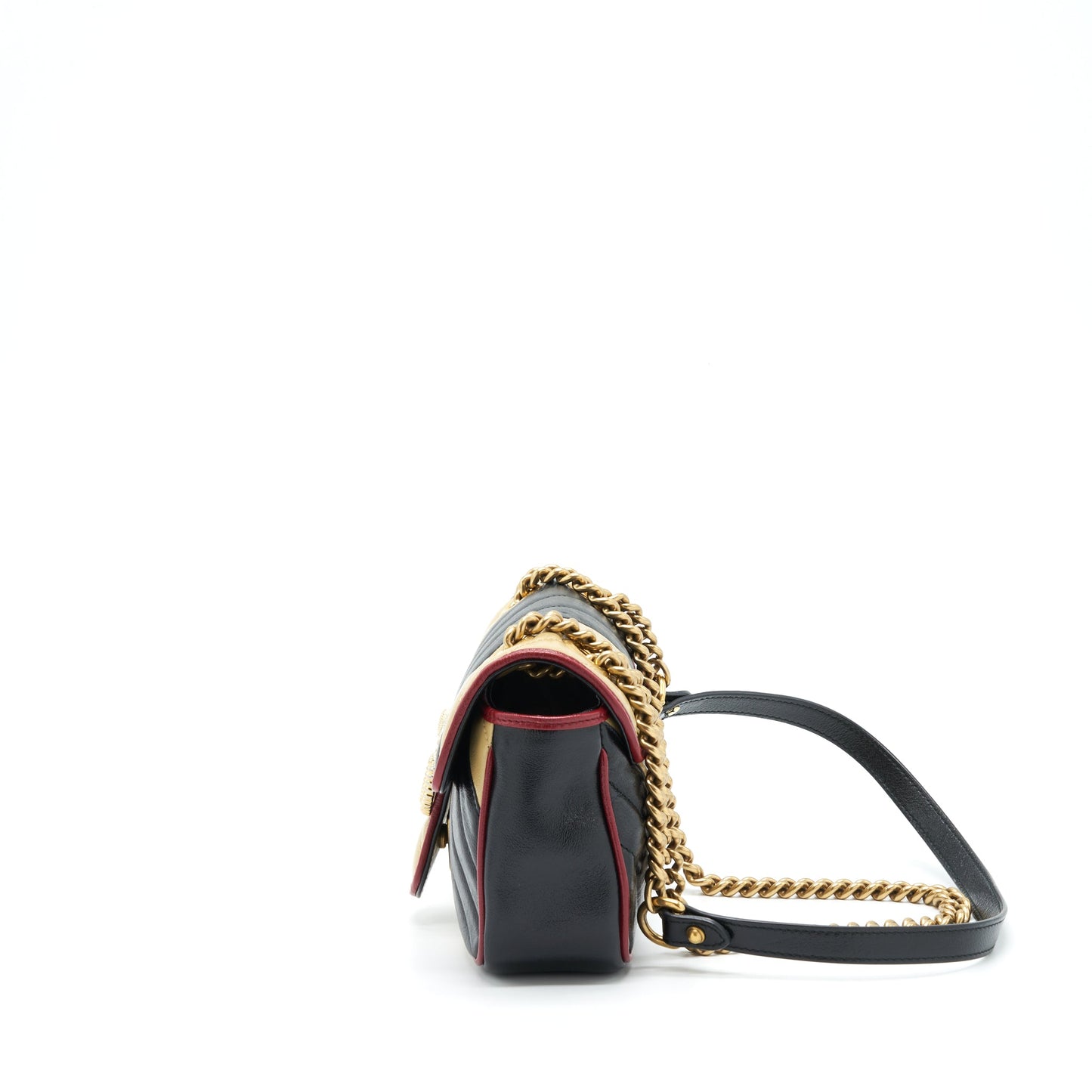 Gucci Mini GG Marmont Flap Bag Limited Edition Multicolor