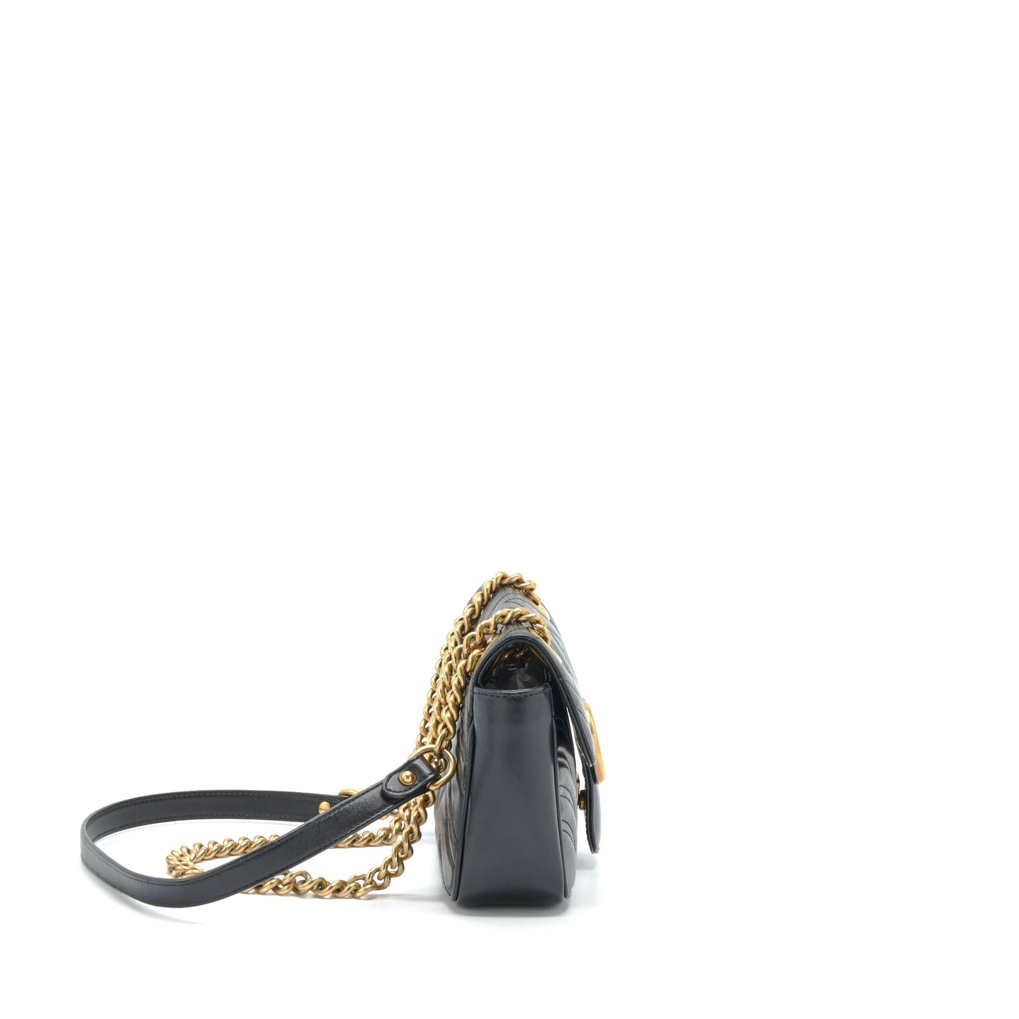 Gucci Mini Marmont Matelasse Bag Black