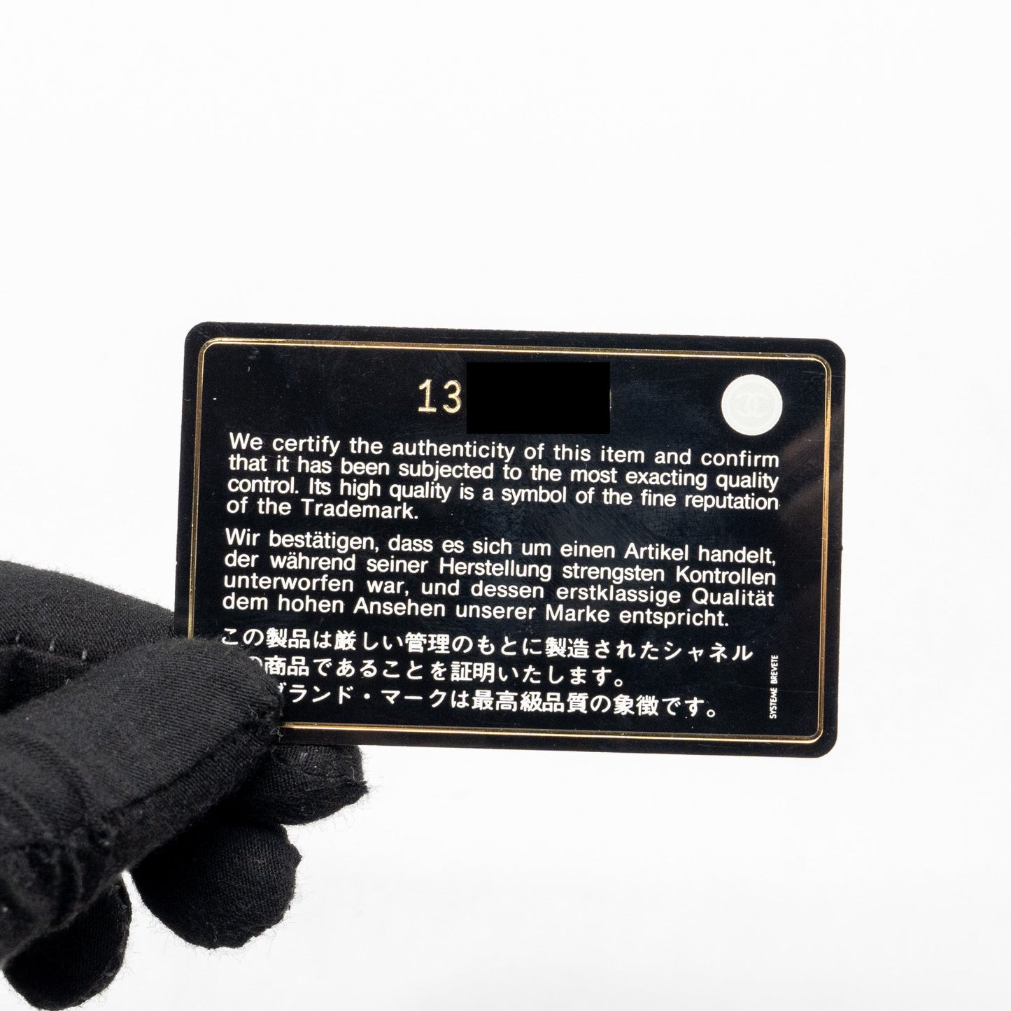 Chanel Medium Classic Double Flap Bag Caviar Black