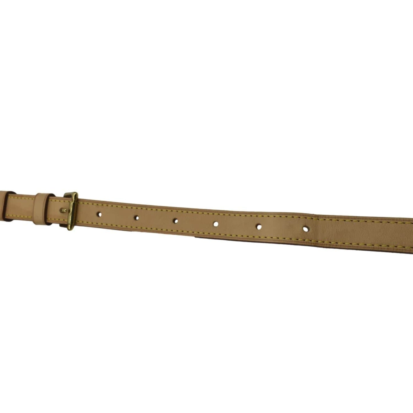 LOUIS VUITTON Leather Strap Beige