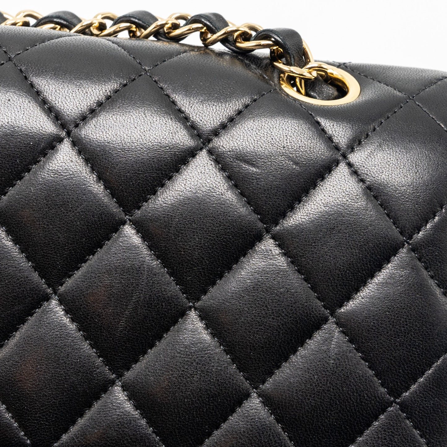 Chanel Medium Classic Double Flap Bag lambskin black