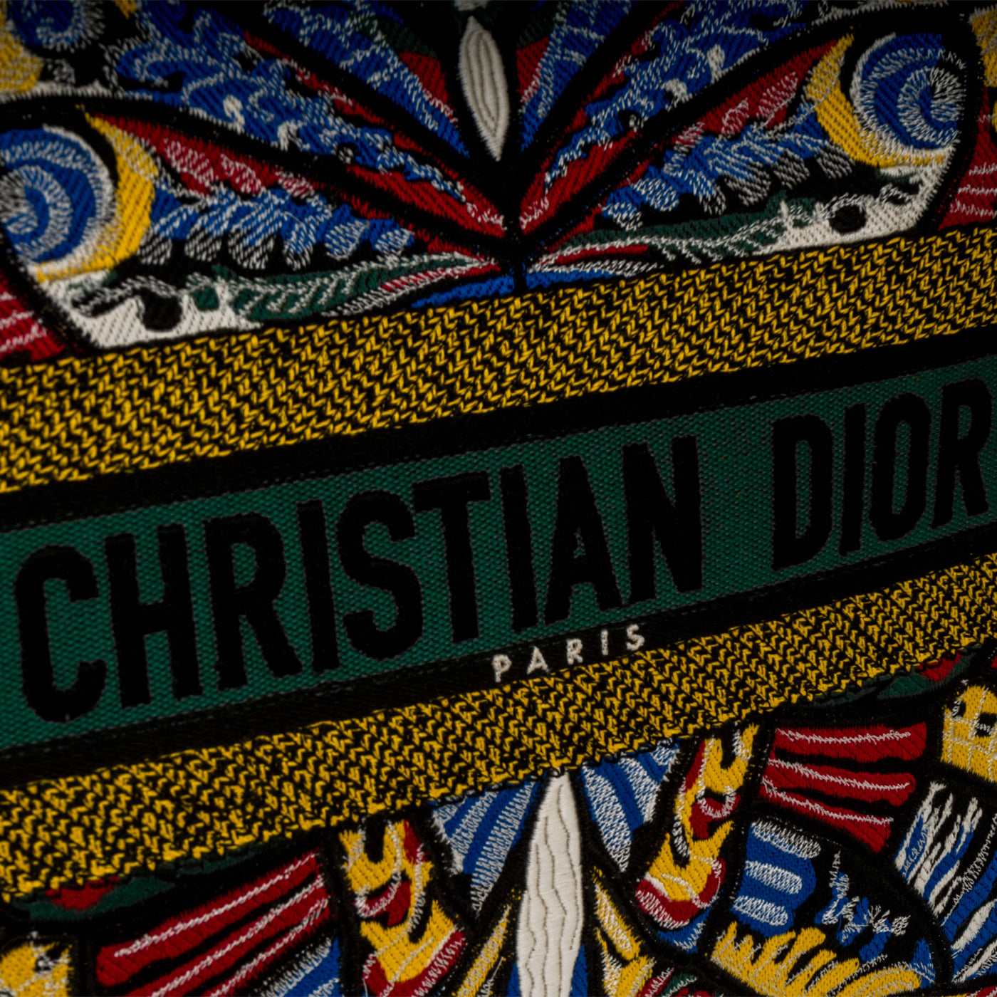 Christian Dior Oblique Canvas Book Tote