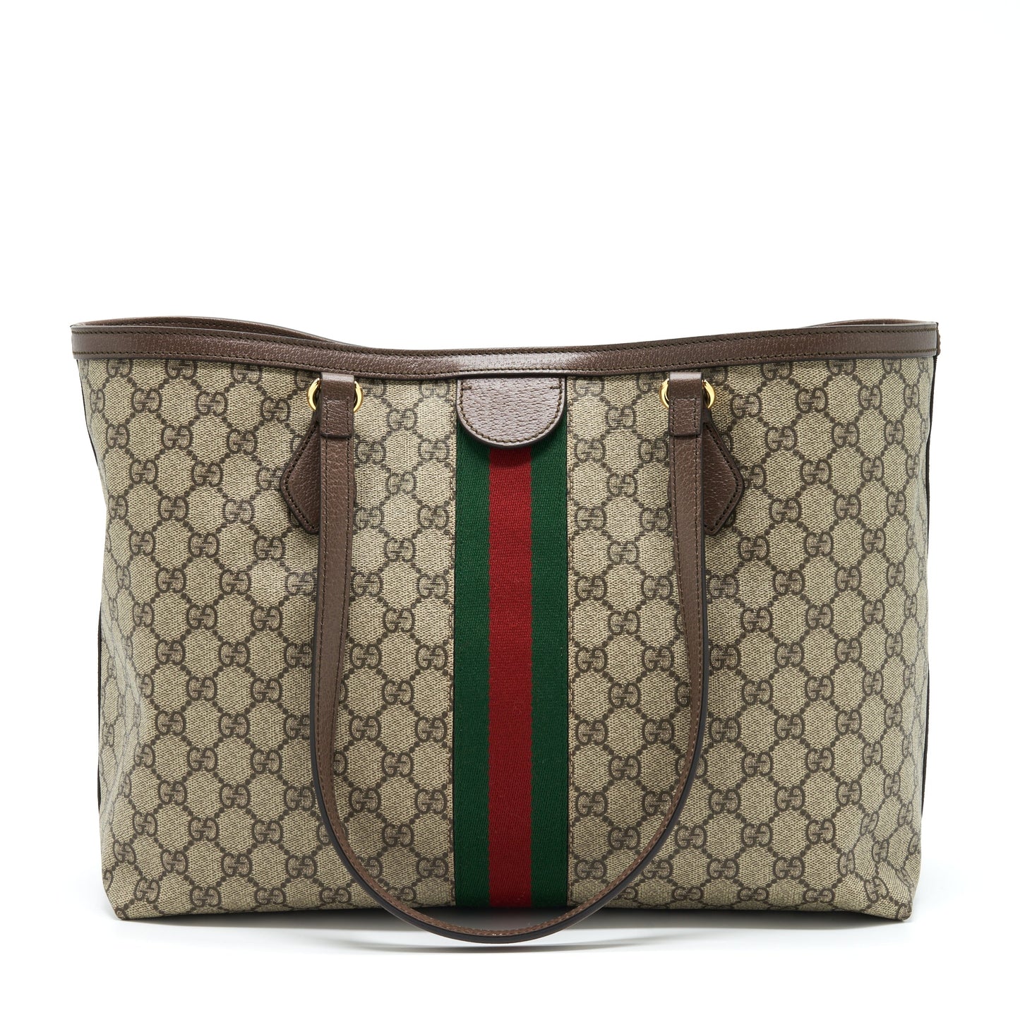 Gucci Shopping Tote Bag GG Supreme Canvas