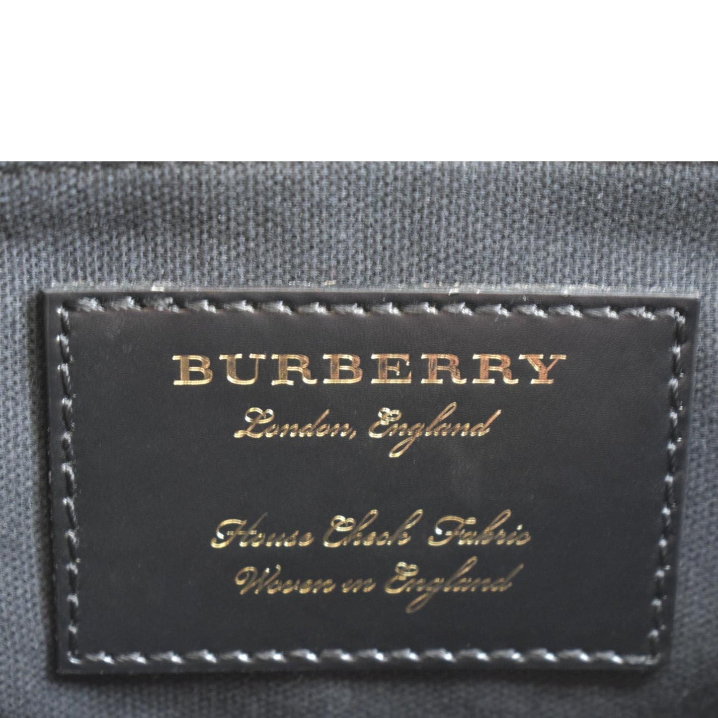 BURBERRY Banner Vintage Small Canvas Satchel Bag Limestone
