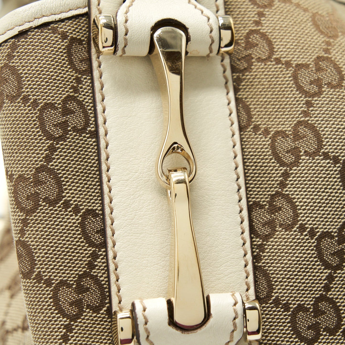 Gucci Tote Bag Canvas GG Supreme SHW