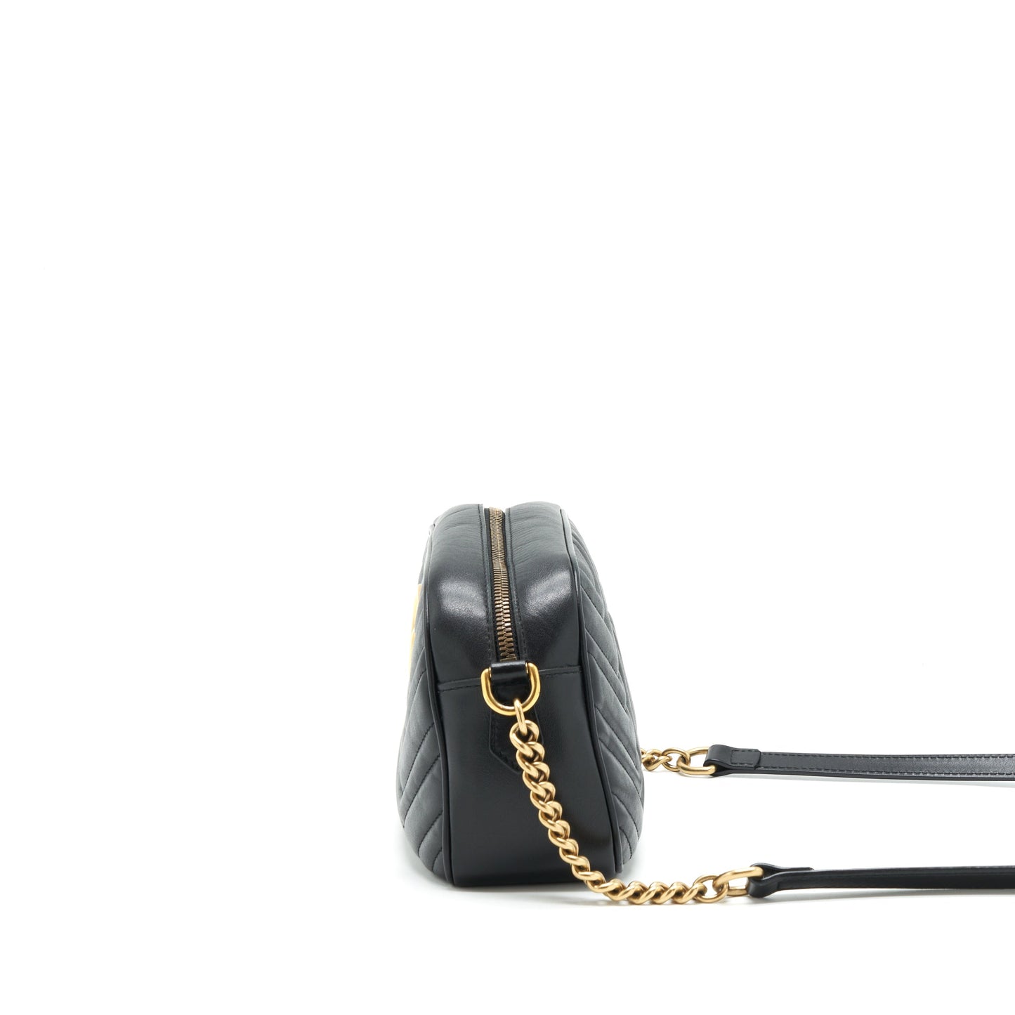 Gucci GG Marmont Small Matelasse Shoulder Bag Black