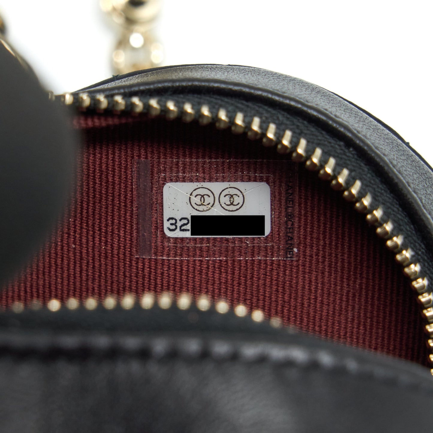 Chanel 22S Heart Belt Bag Lambskin Black L