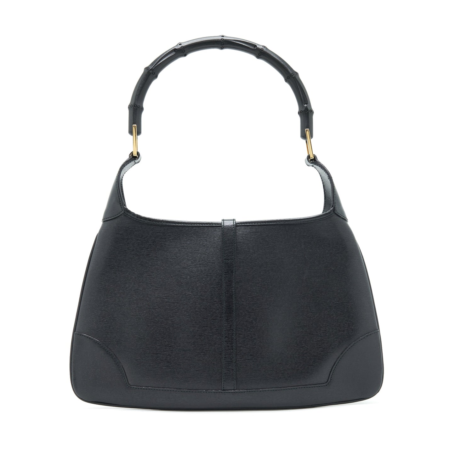 Gucci Vintage Jackie With Bamboo Handle Black