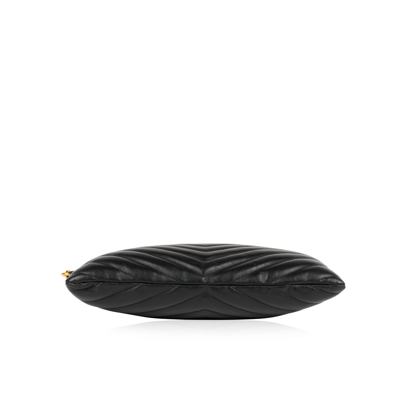 Saint Laurent Chevron Stitched Pouch