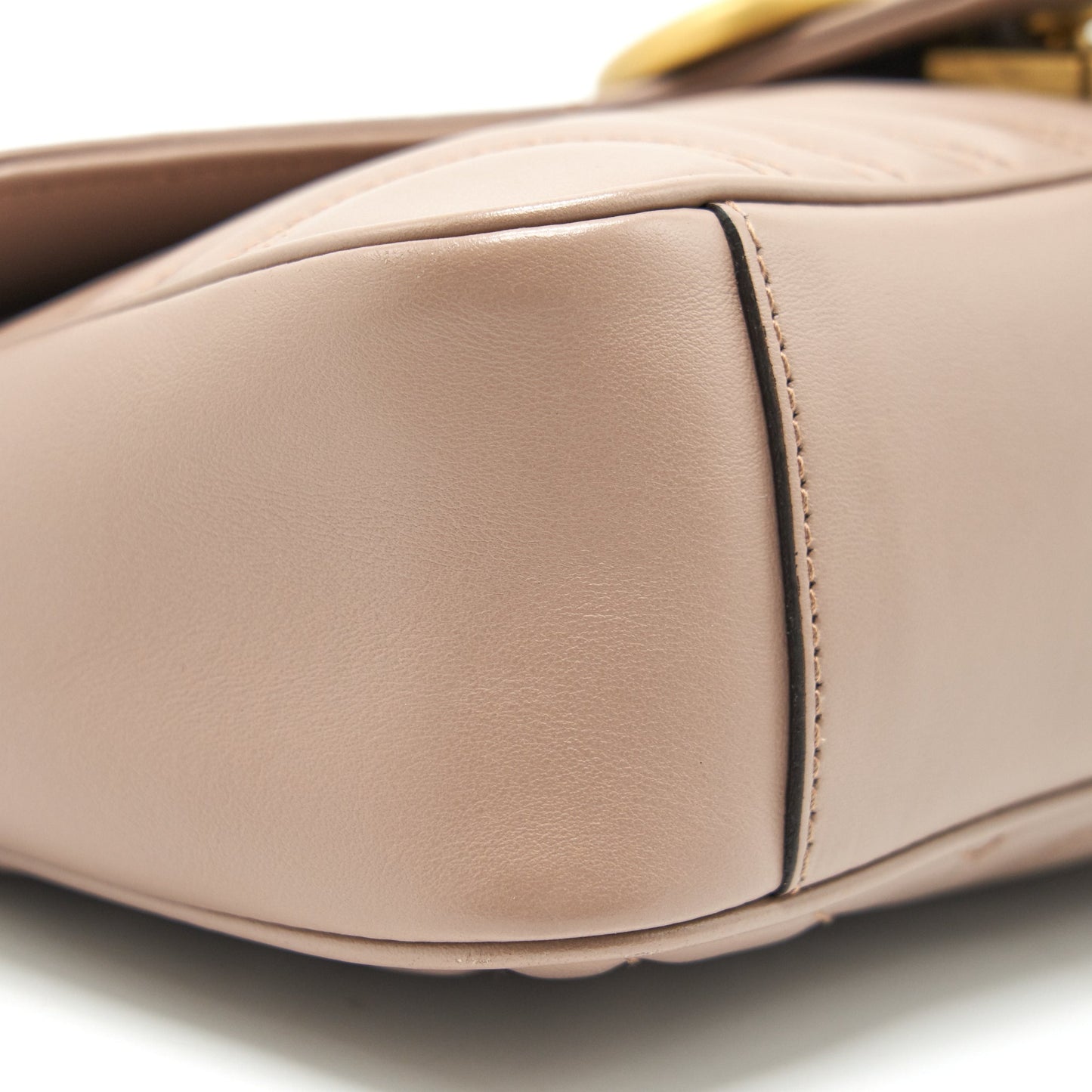 GUCCI GG MARMONT SMALL SHOULDER BAG BEIGE