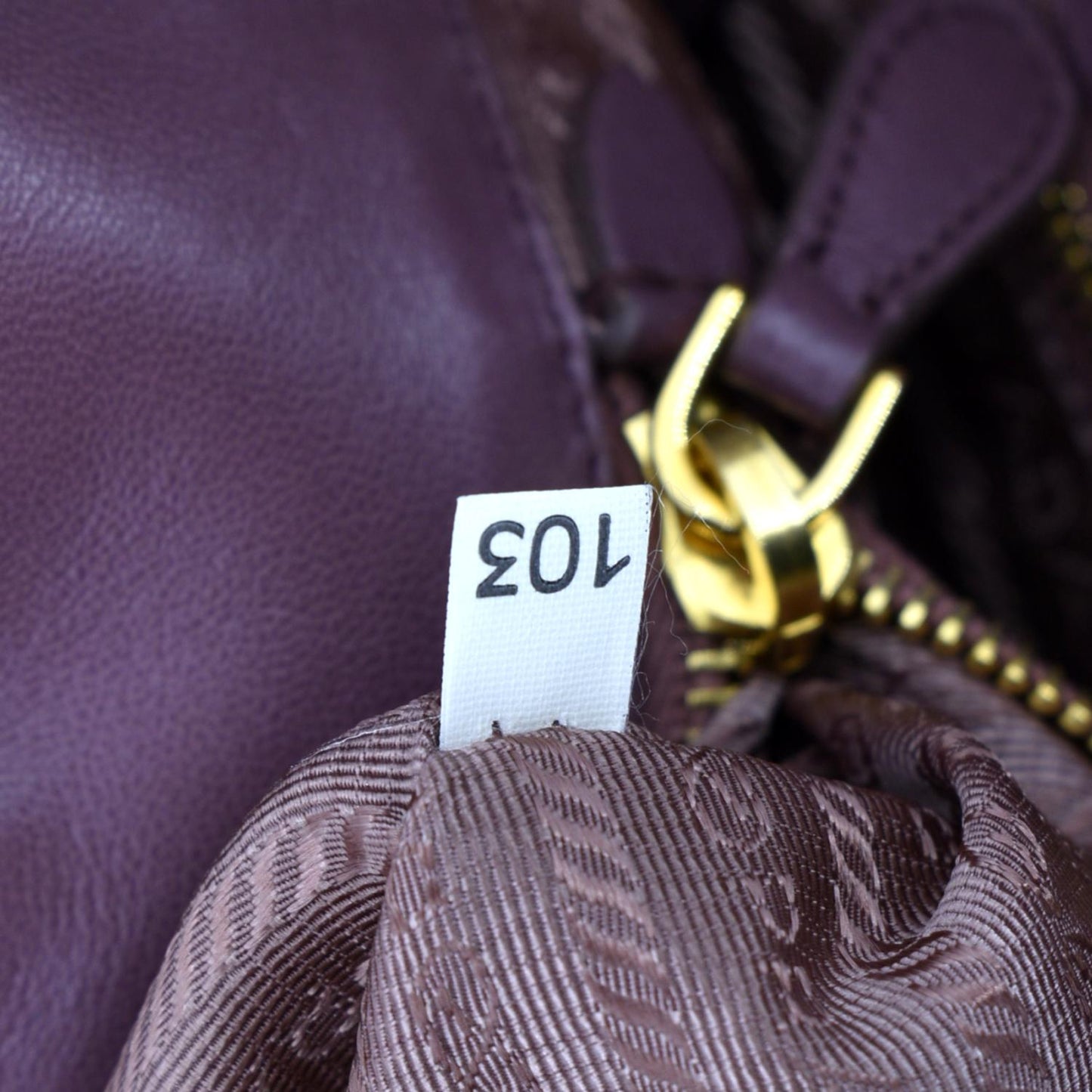 PRADA Tessuto Origami Pleated Ruffled Nylon Tote Bag Antico