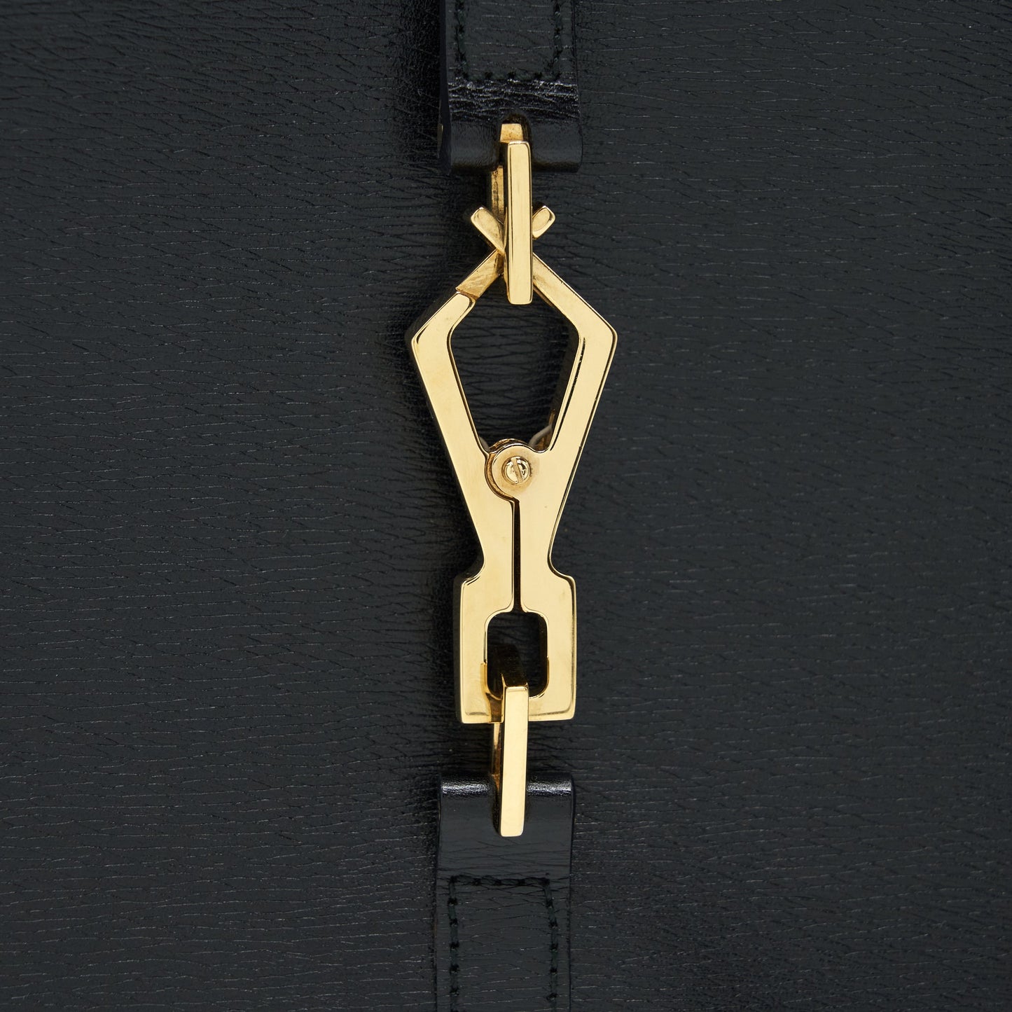 Gucci Vintage Jackie With Bamboo Handle Black